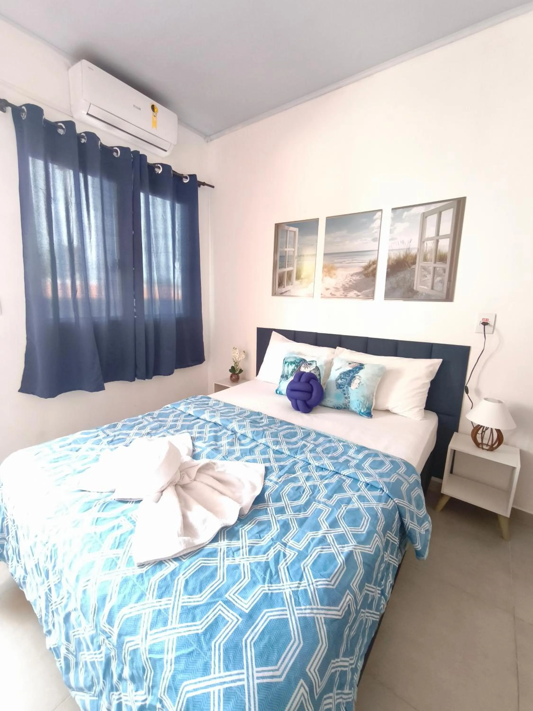 Bed in Pousada Villa Sambaqui