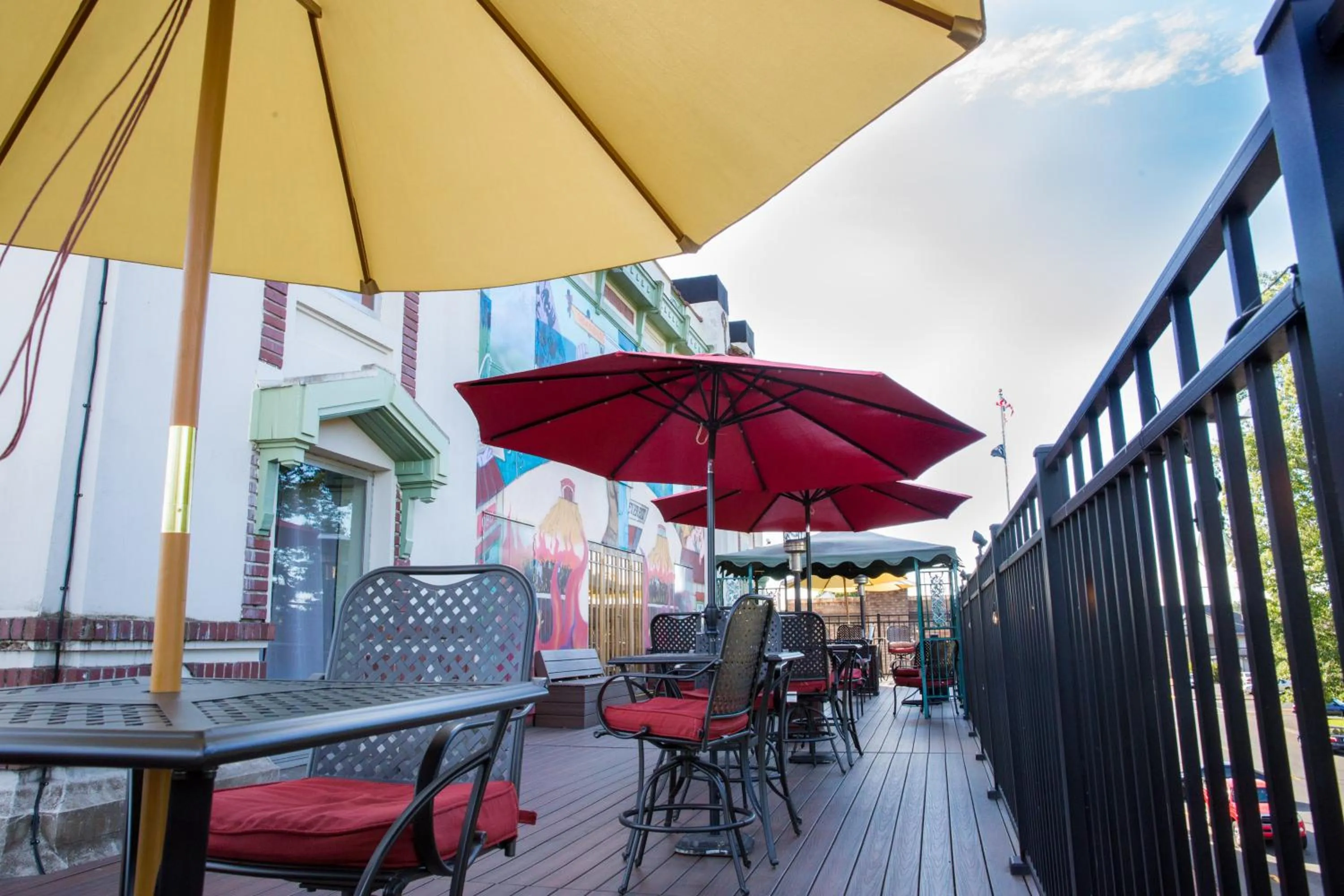 Balcony/Terrace in Centralia Square Grand Ballroom and Vintage Hotel