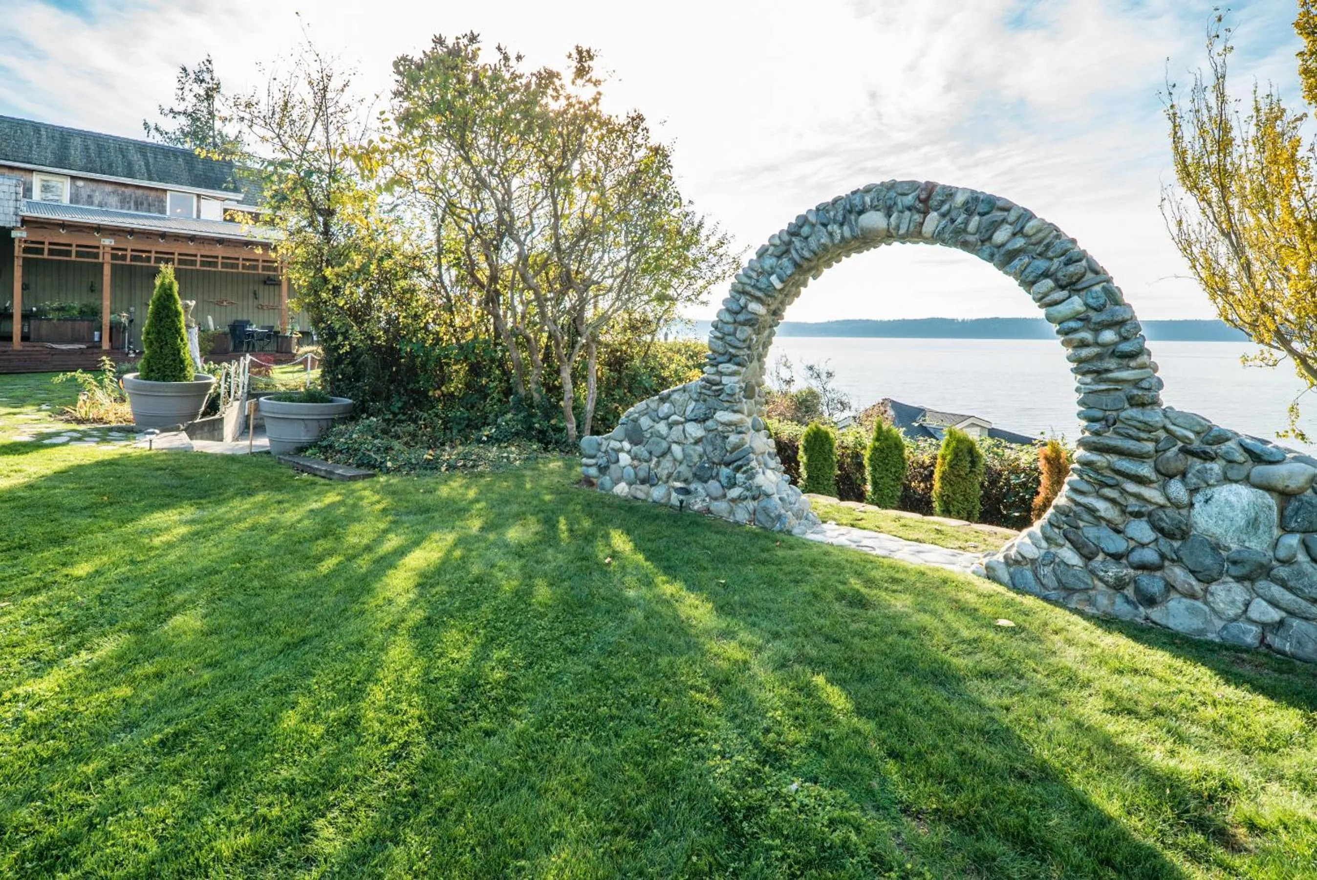Garden in Camano Island Inn