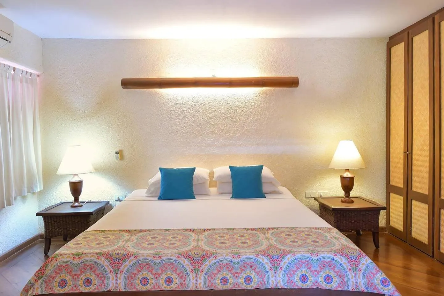Bedroom, Bed in Biancas Garden Apartments Boracay