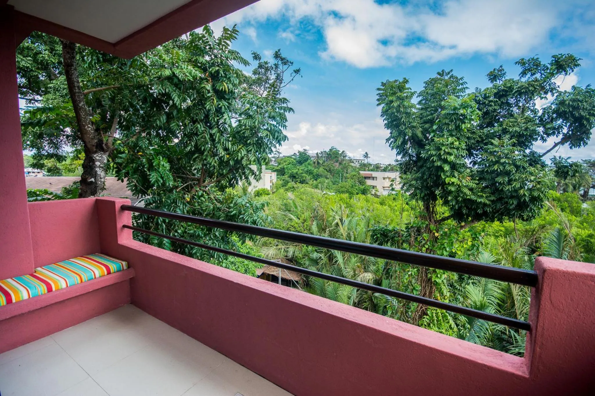 Balcony/Terrace in Biancas Garden Apartments Boracay