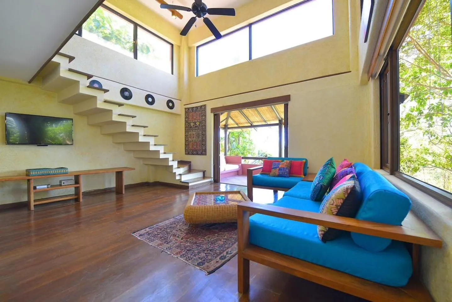 TV and multimedia in Biancas Garden Apartments Boracay