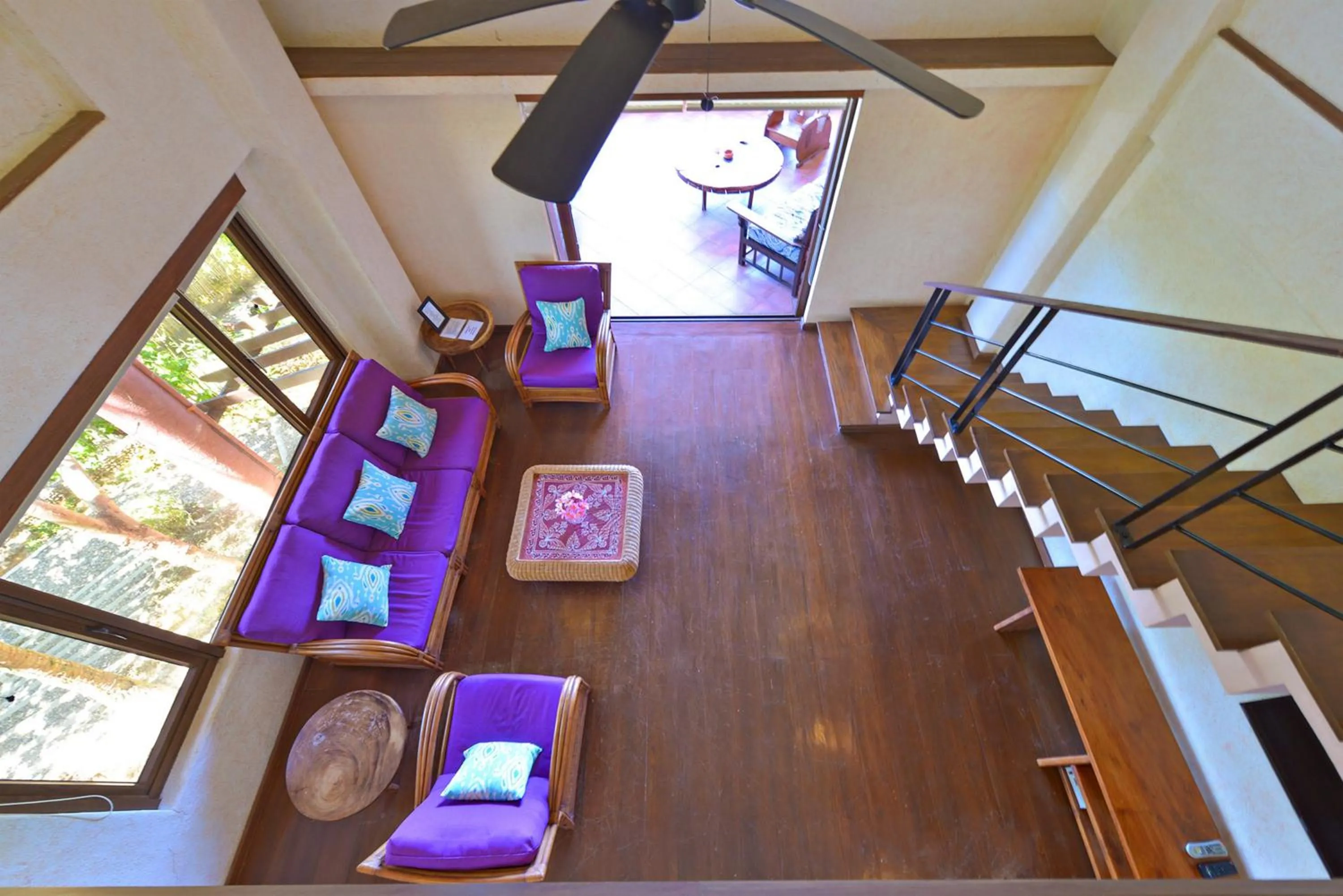 Living room in Biancas Garden Apartments Boracay