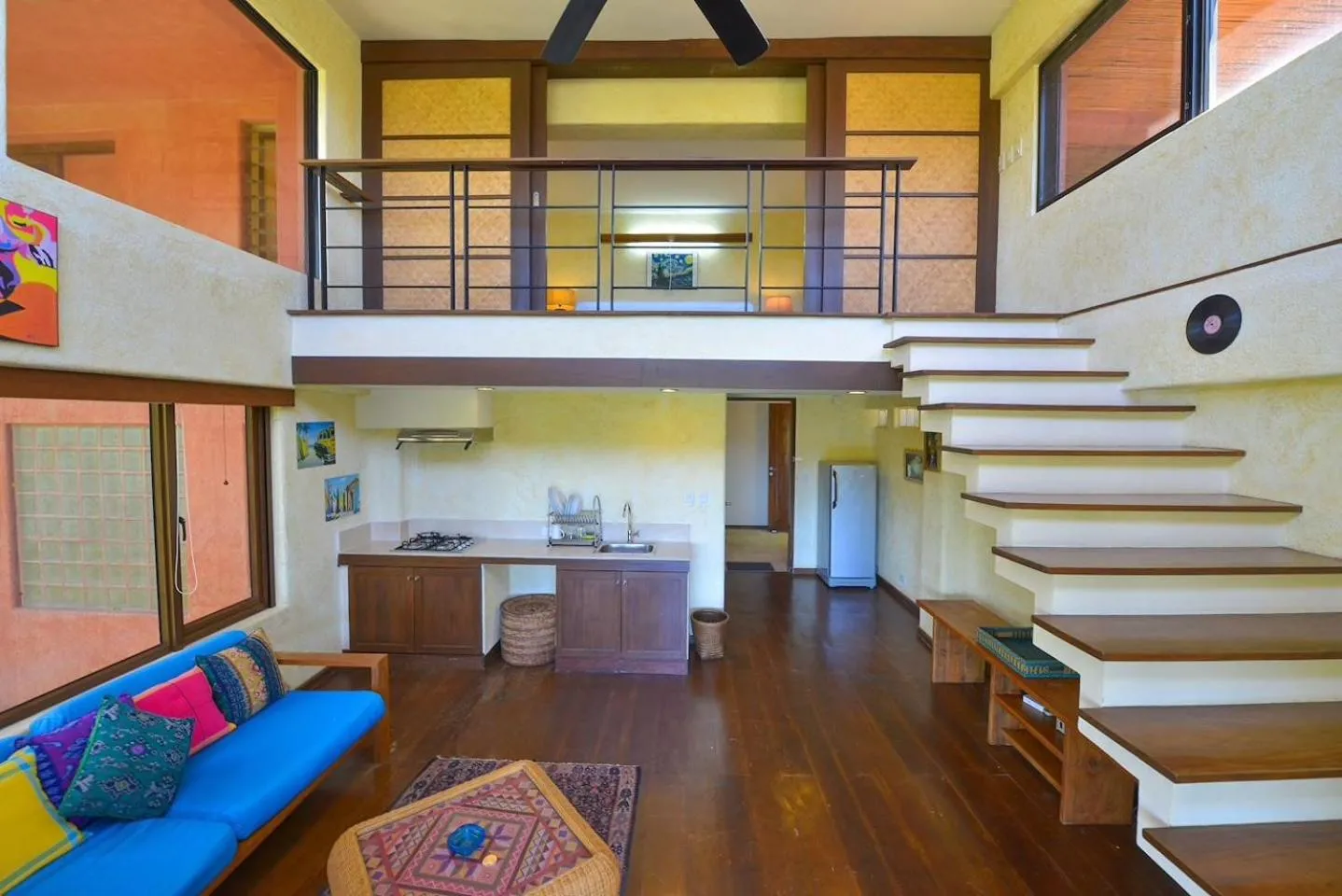 Kitchen or kitchenette in Biancas Garden Apartments Boracay
