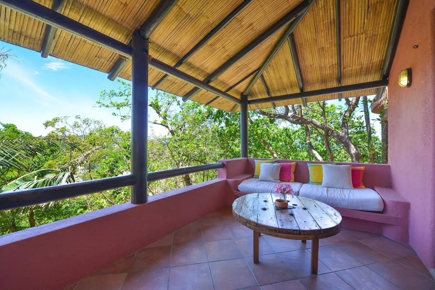 Balcony/Terrace in Biancas Garden Apartments Boracay