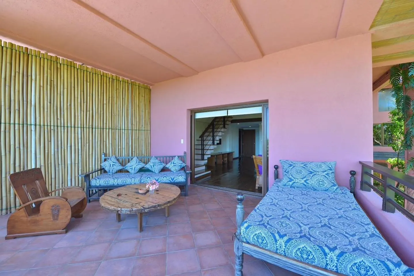 Patio in Biancas Garden Apartments Boracay