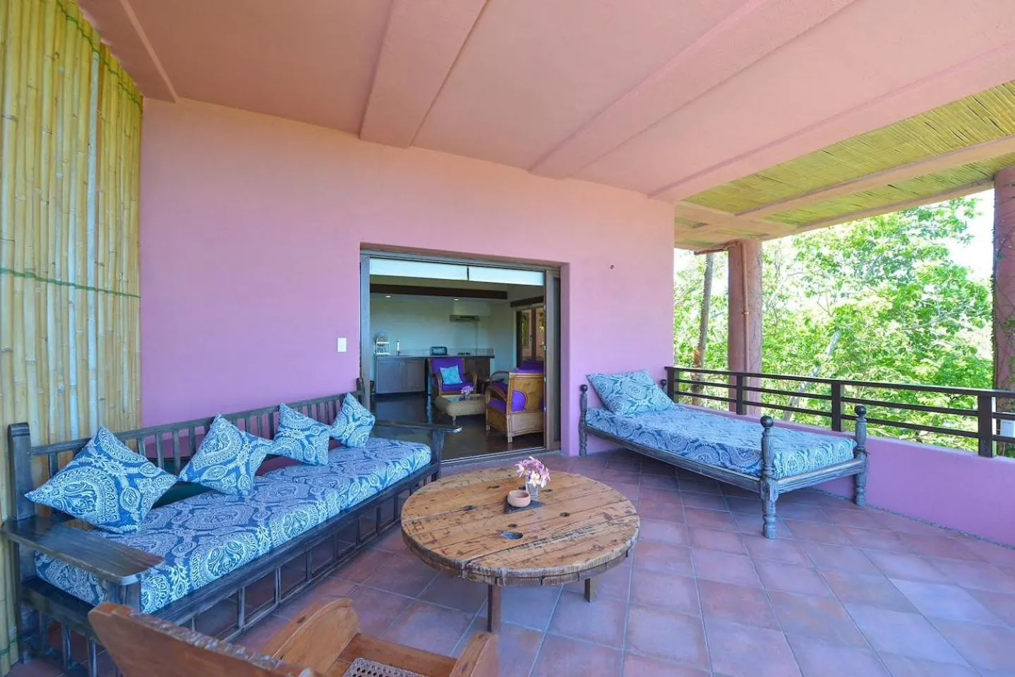 Patio in Biancas Garden Apartments Boracay