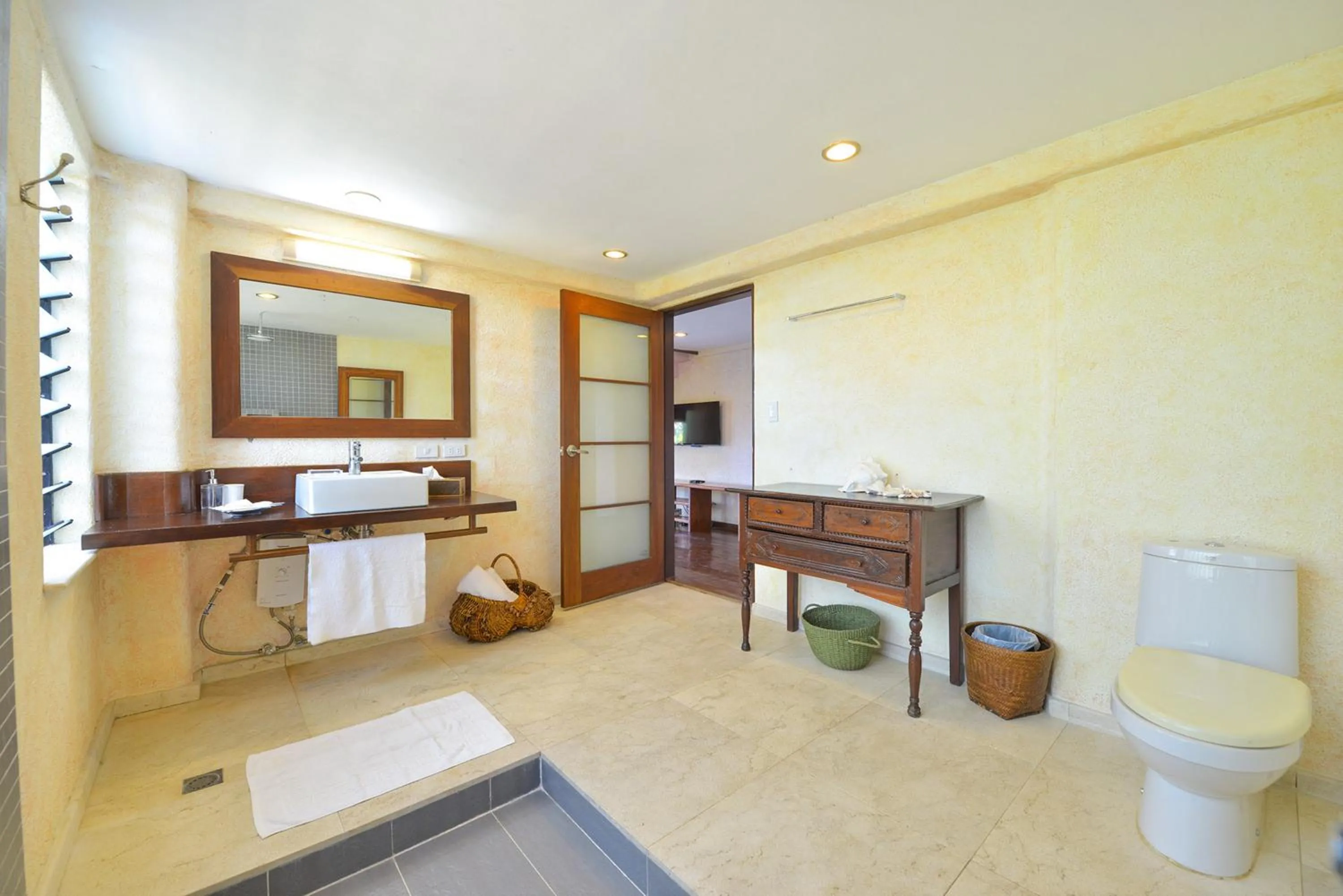 Bathroom in Biancas Garden Apartments Boracay