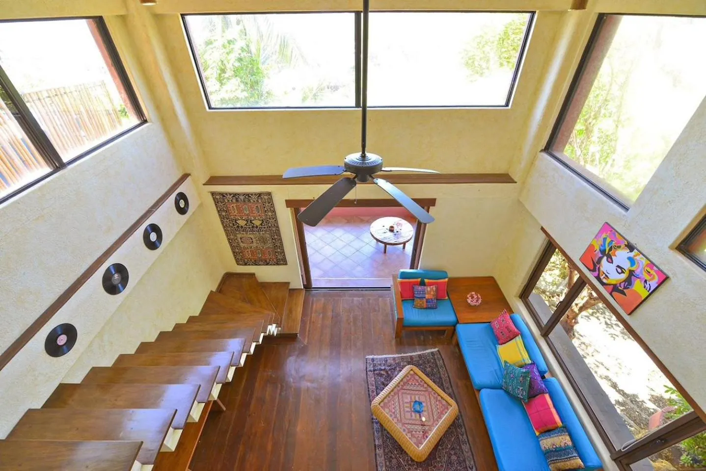 Living room in Biancas Garden Apartments Boracay