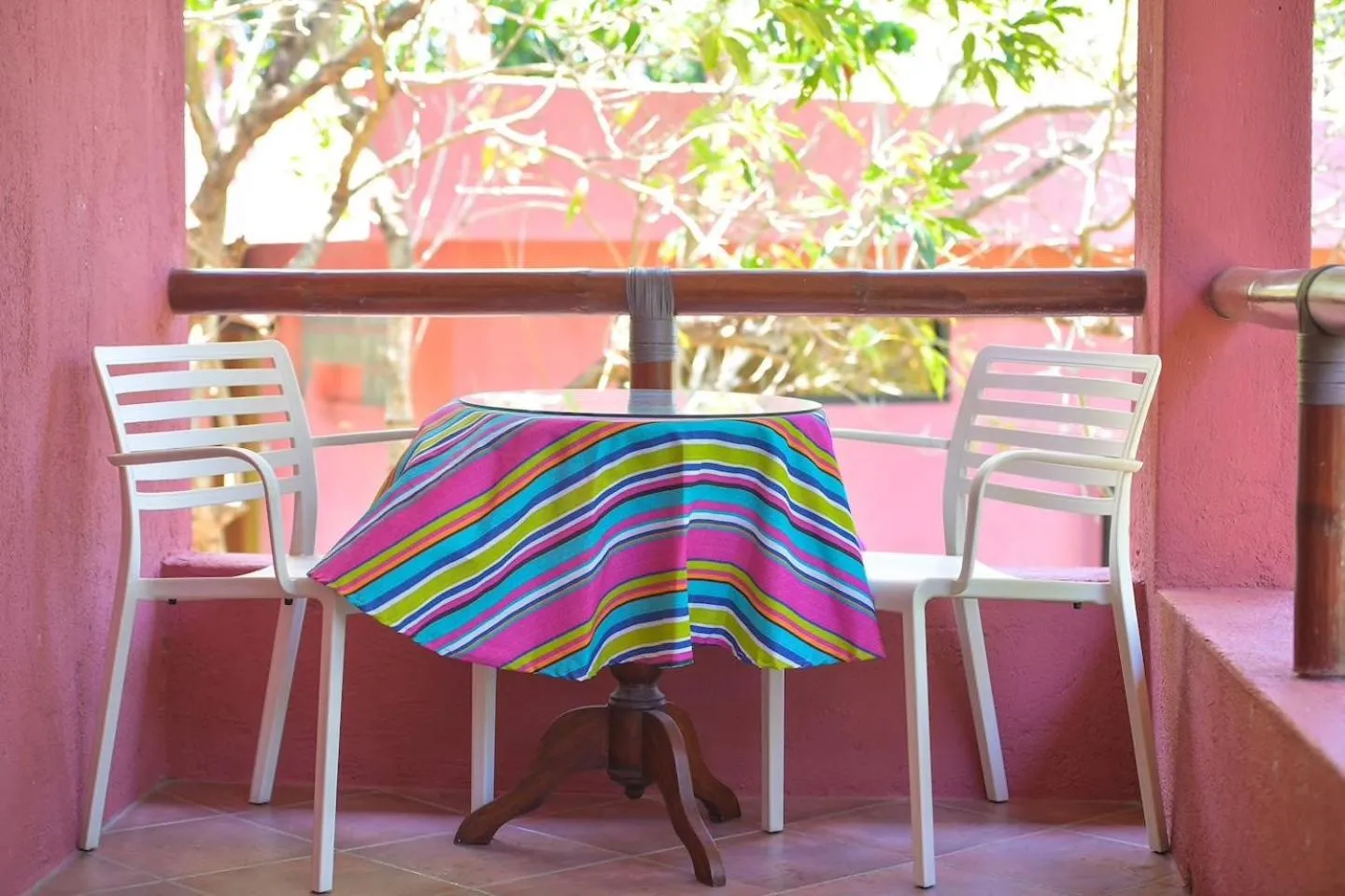 Balcony/Terrace in Biancas Garden Apartments Boracay