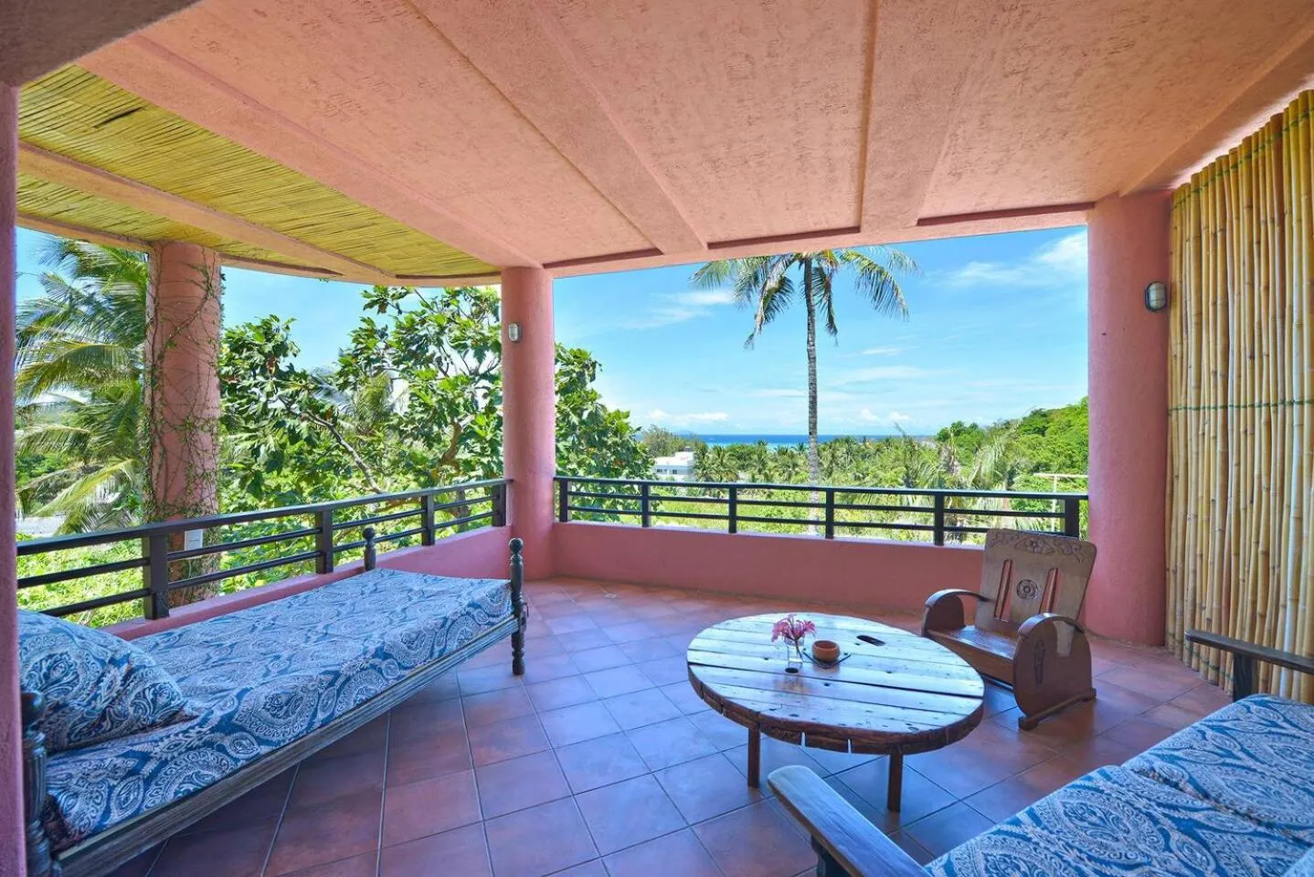 Patio in Biancas Garden Apartments Boracay