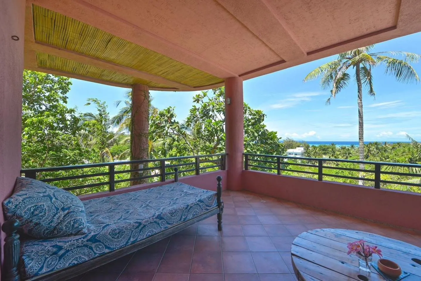Natural landscape in Biancas Garden Apartments Boracay