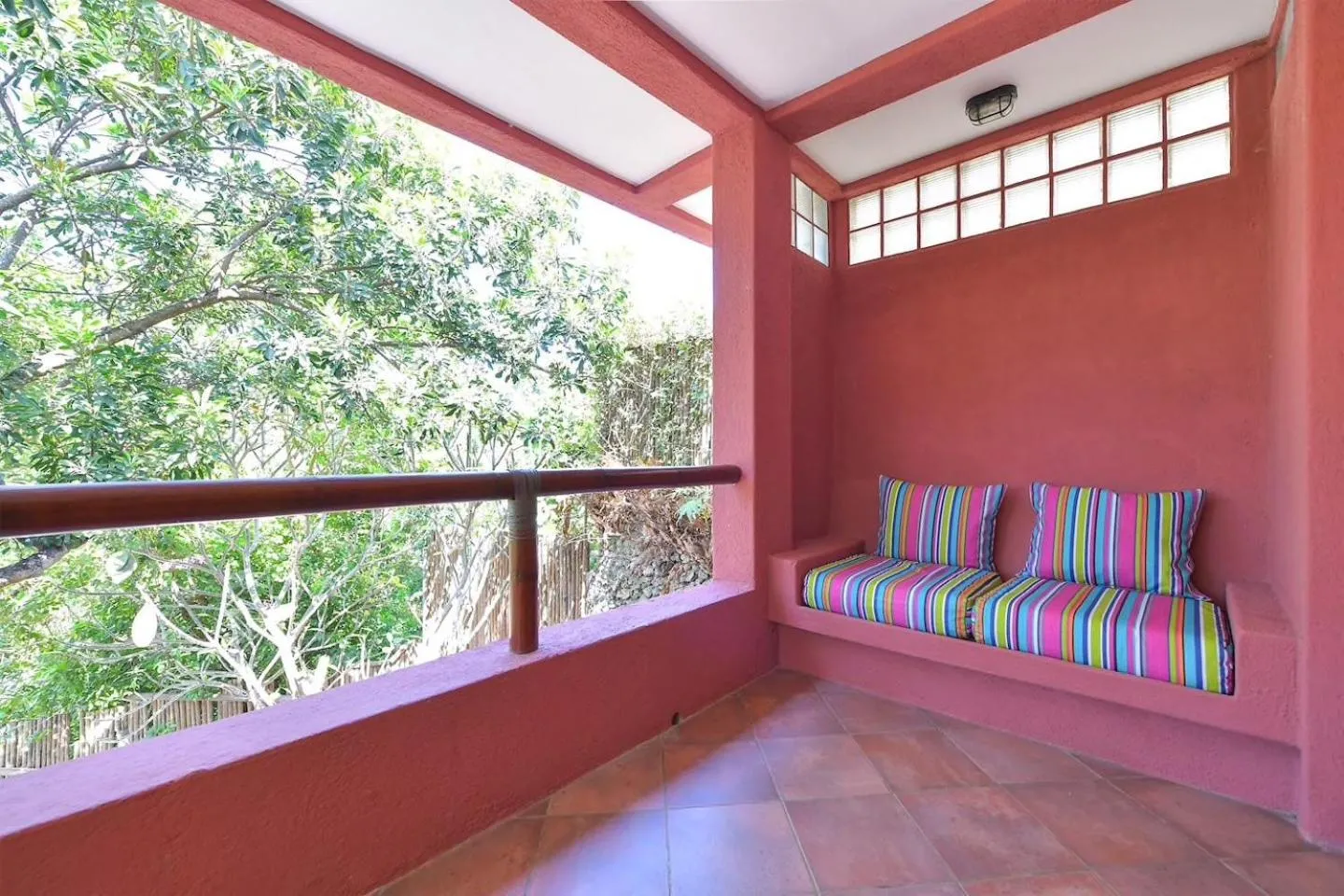 Balcony/Terrace in Biancas Garden Apartments Boracay