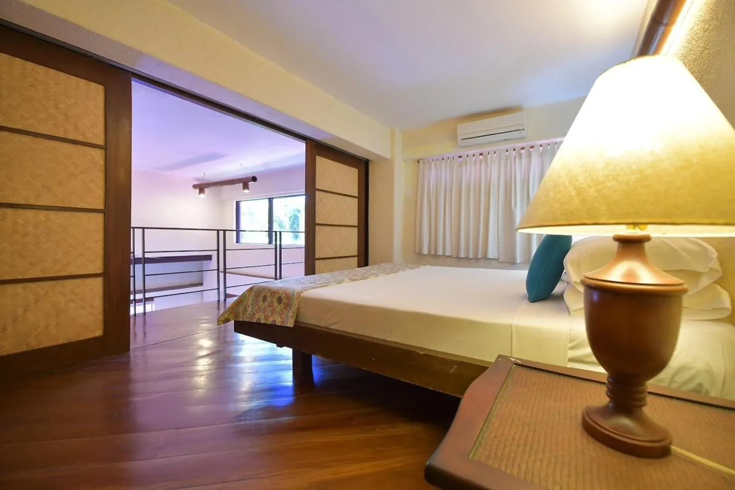 Bed in Biancas Garden Apartments Boracay