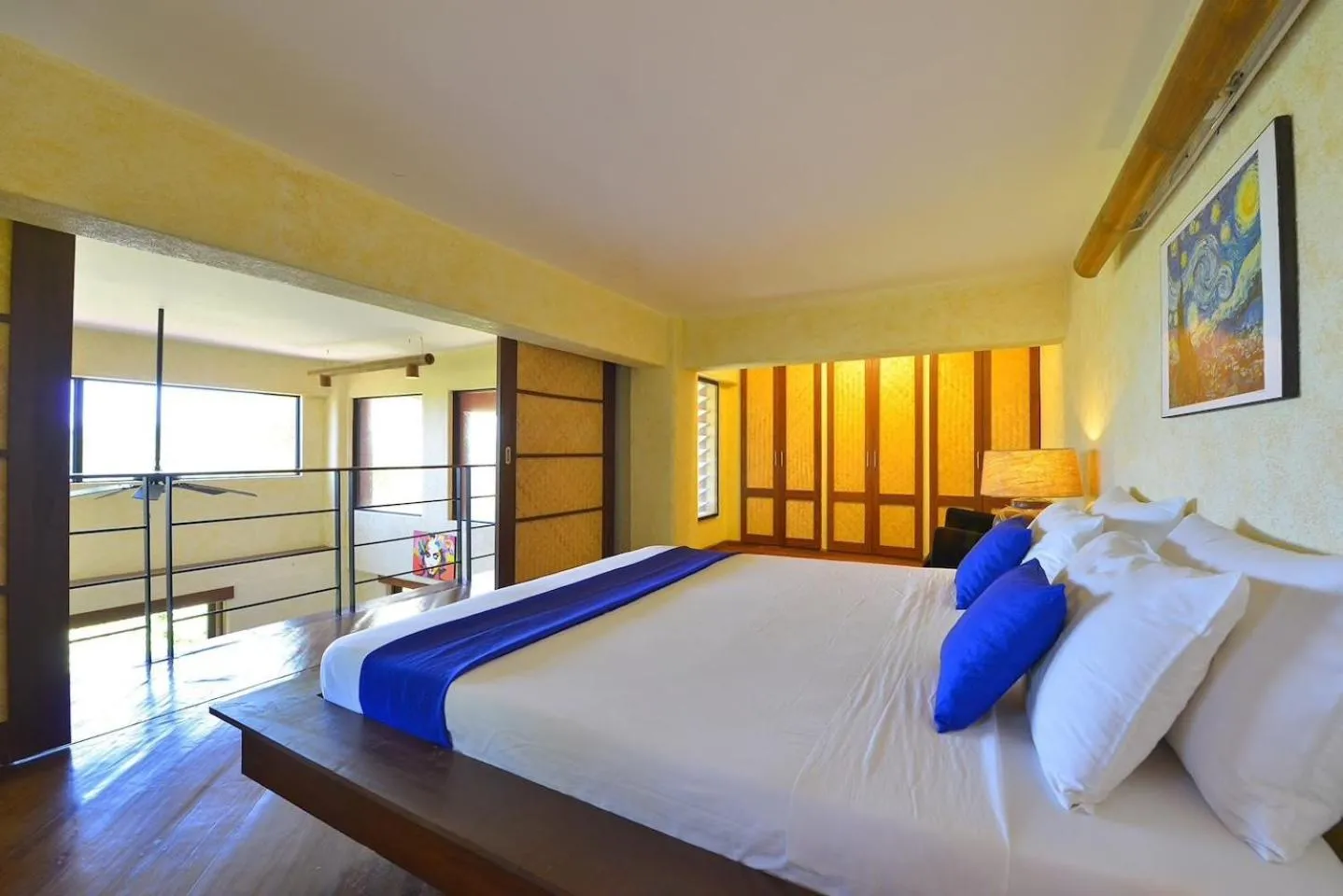 Bed in Biancas Garden Apartments Boracay