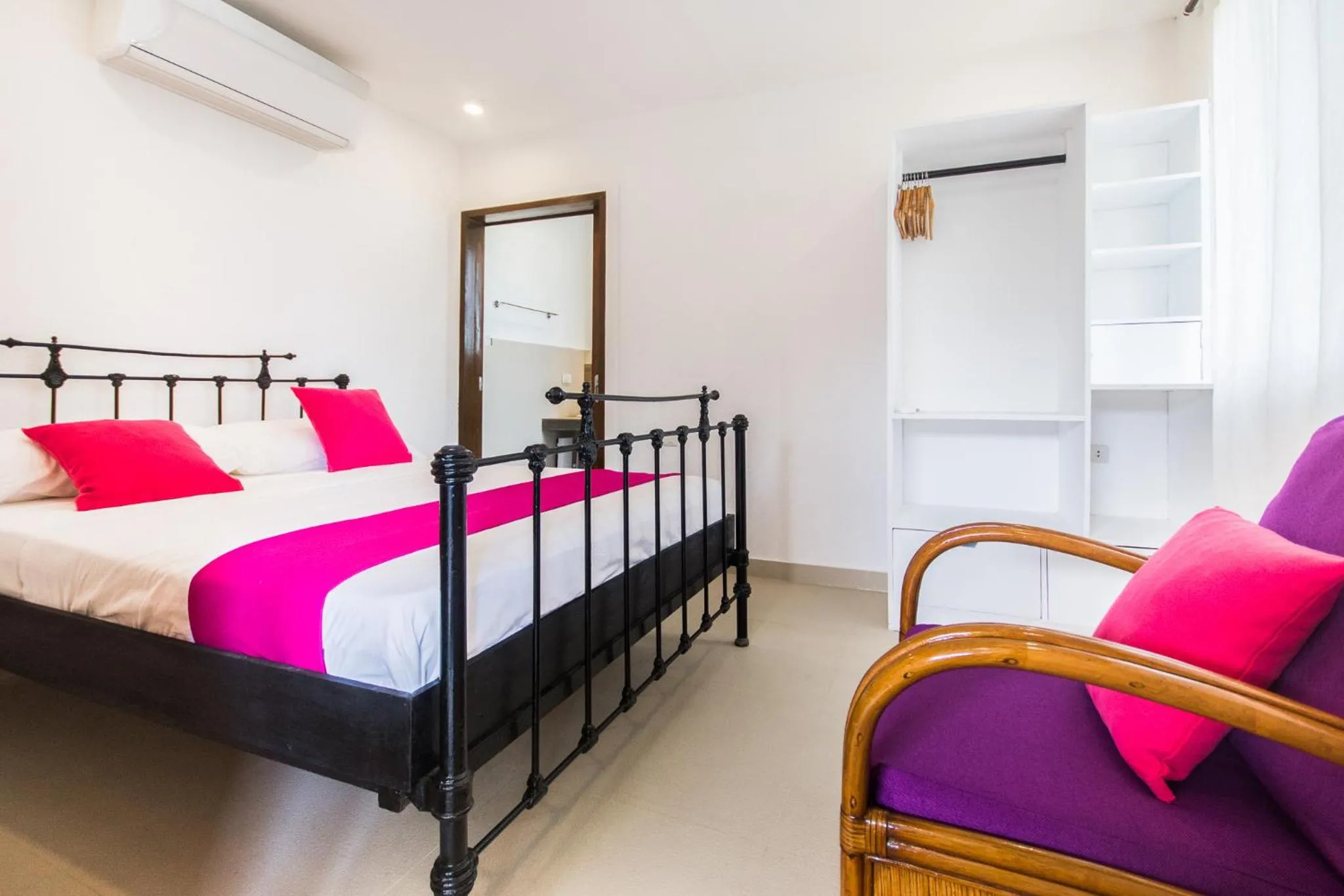 Bedroom, Bed in Biancas Garden Apartments Boracay