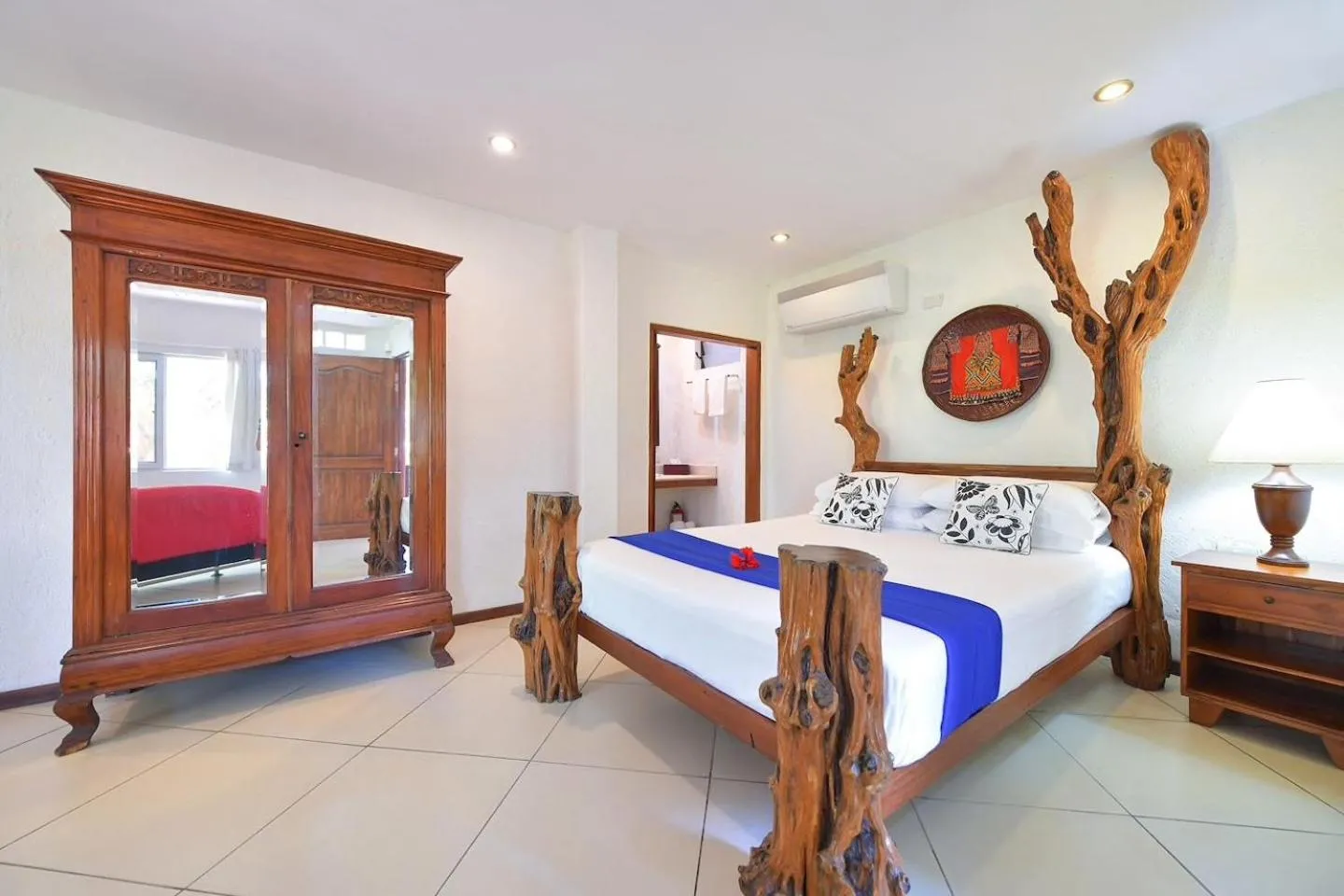 Bedroom, Bed in Biancas Garden Apartments Boracay