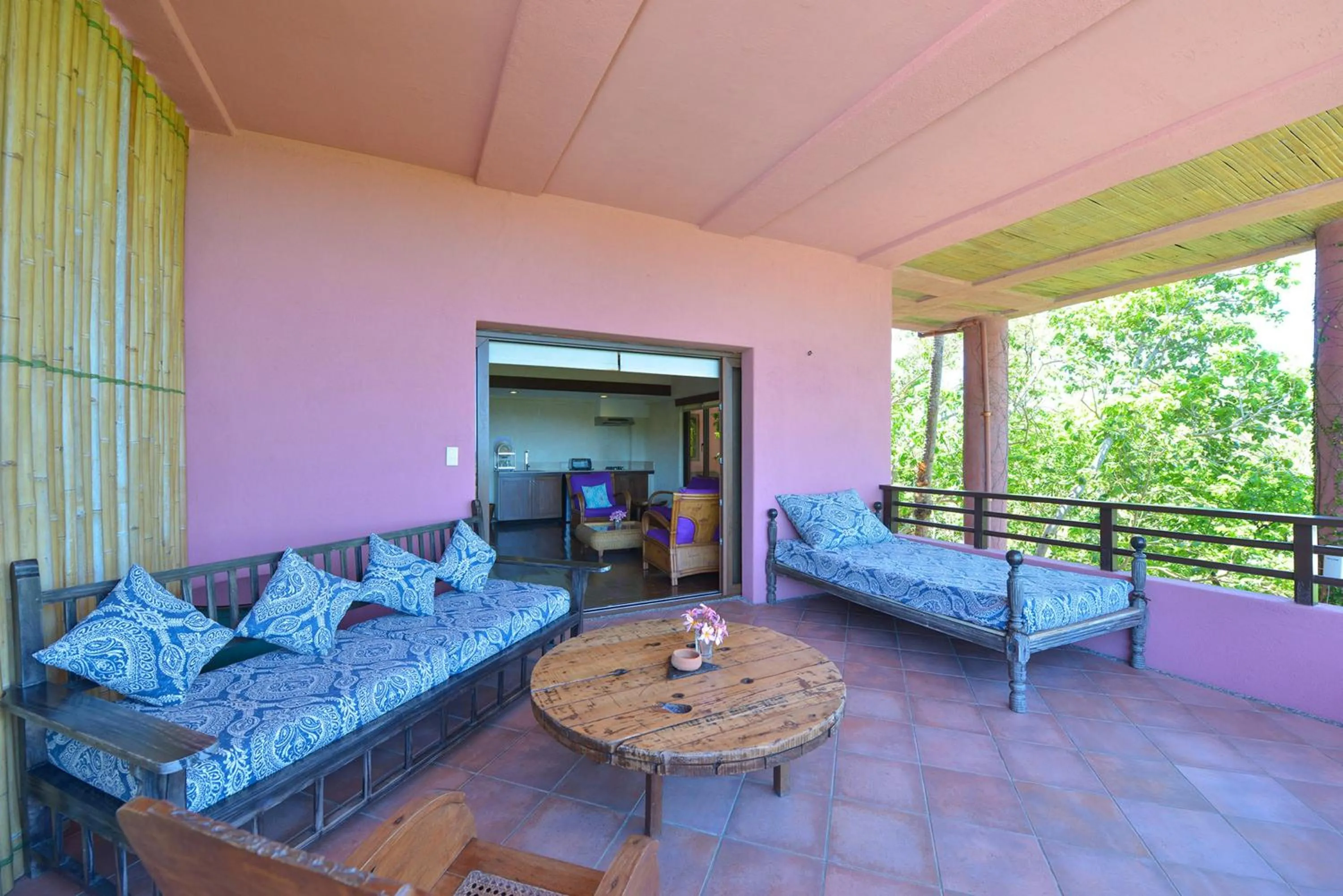 Balcony/Terrace in Biancas Garden Apartments Boracay