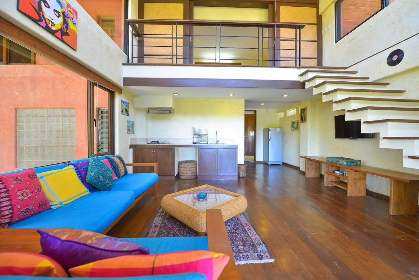 Kitchen or kitchenette in Biancas Garden Apartments Boracay