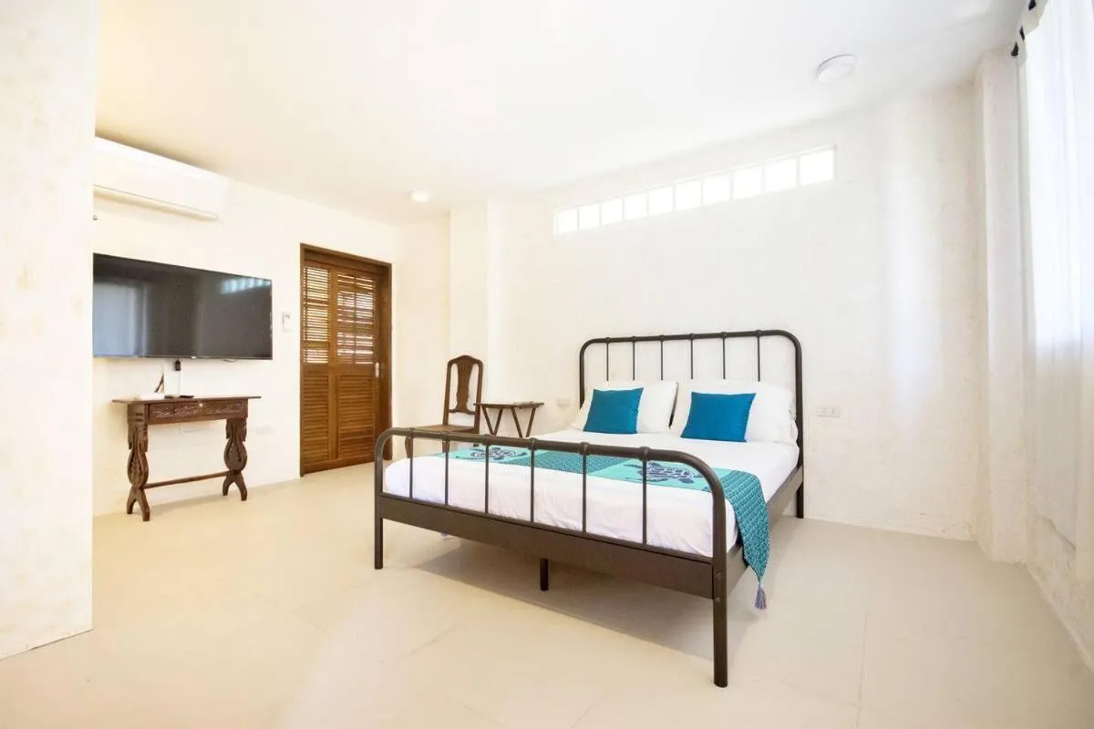 Bedroom, Bed in Biancas Garden Apartments Boracay