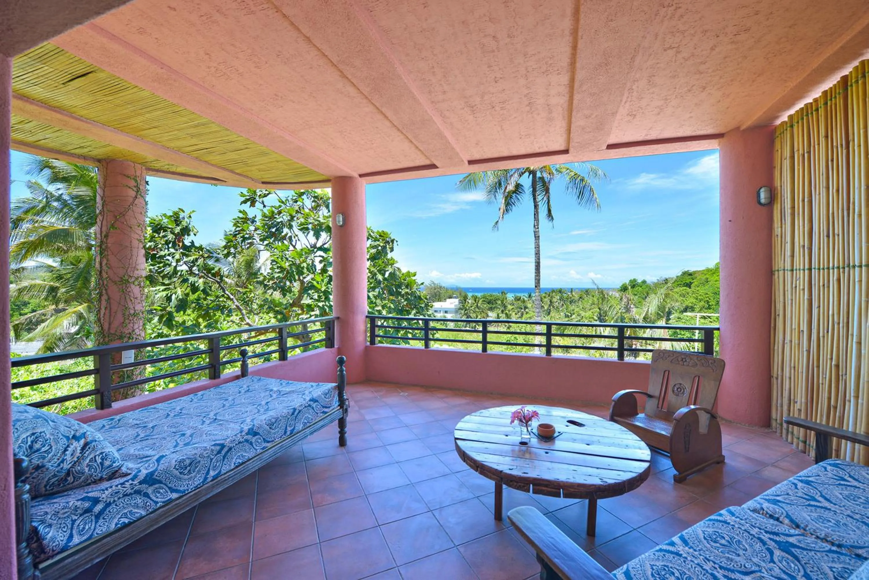 Natural landscape in Biancas Garden Apartments Boracay