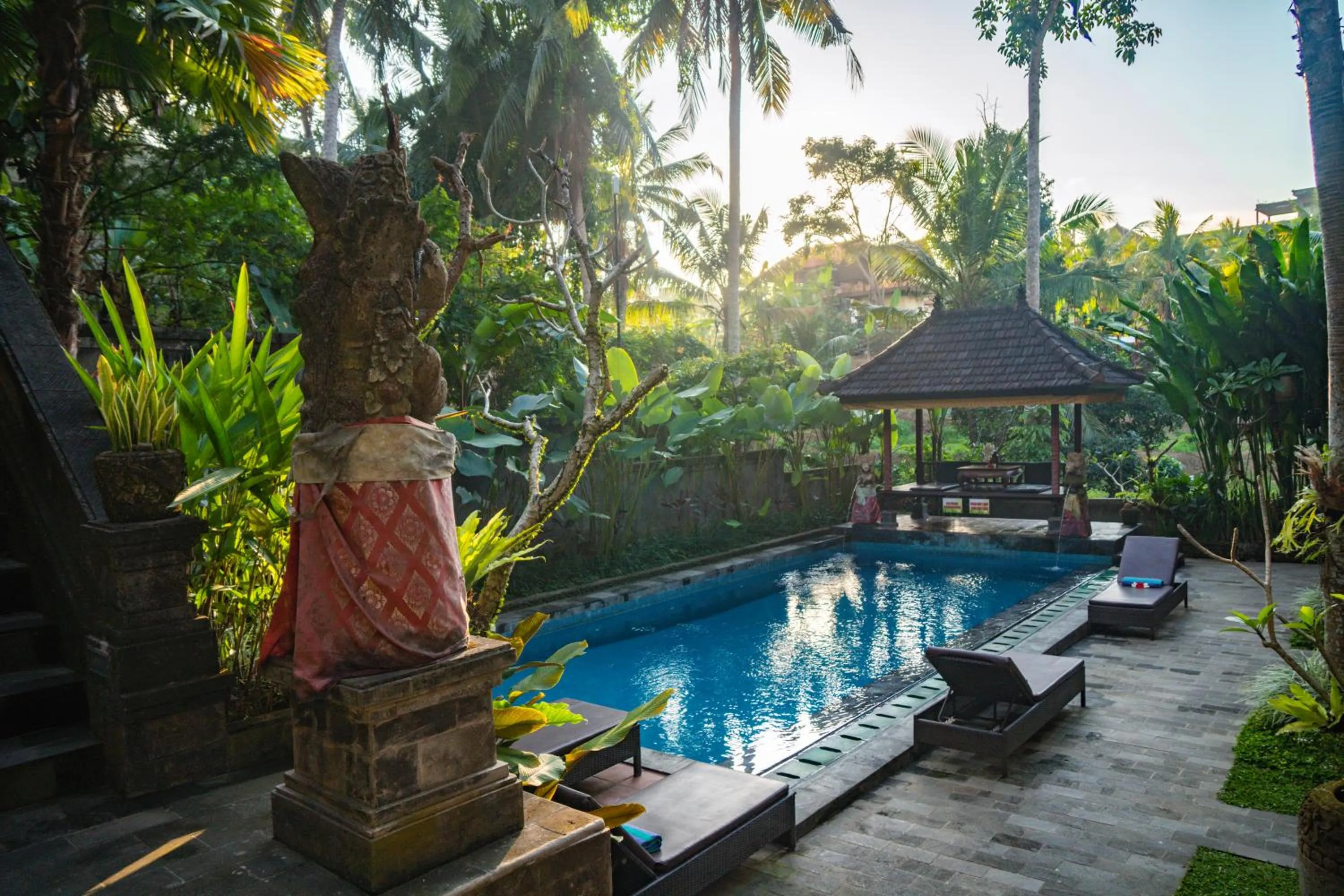 Garden in Alam Terrace Cottages