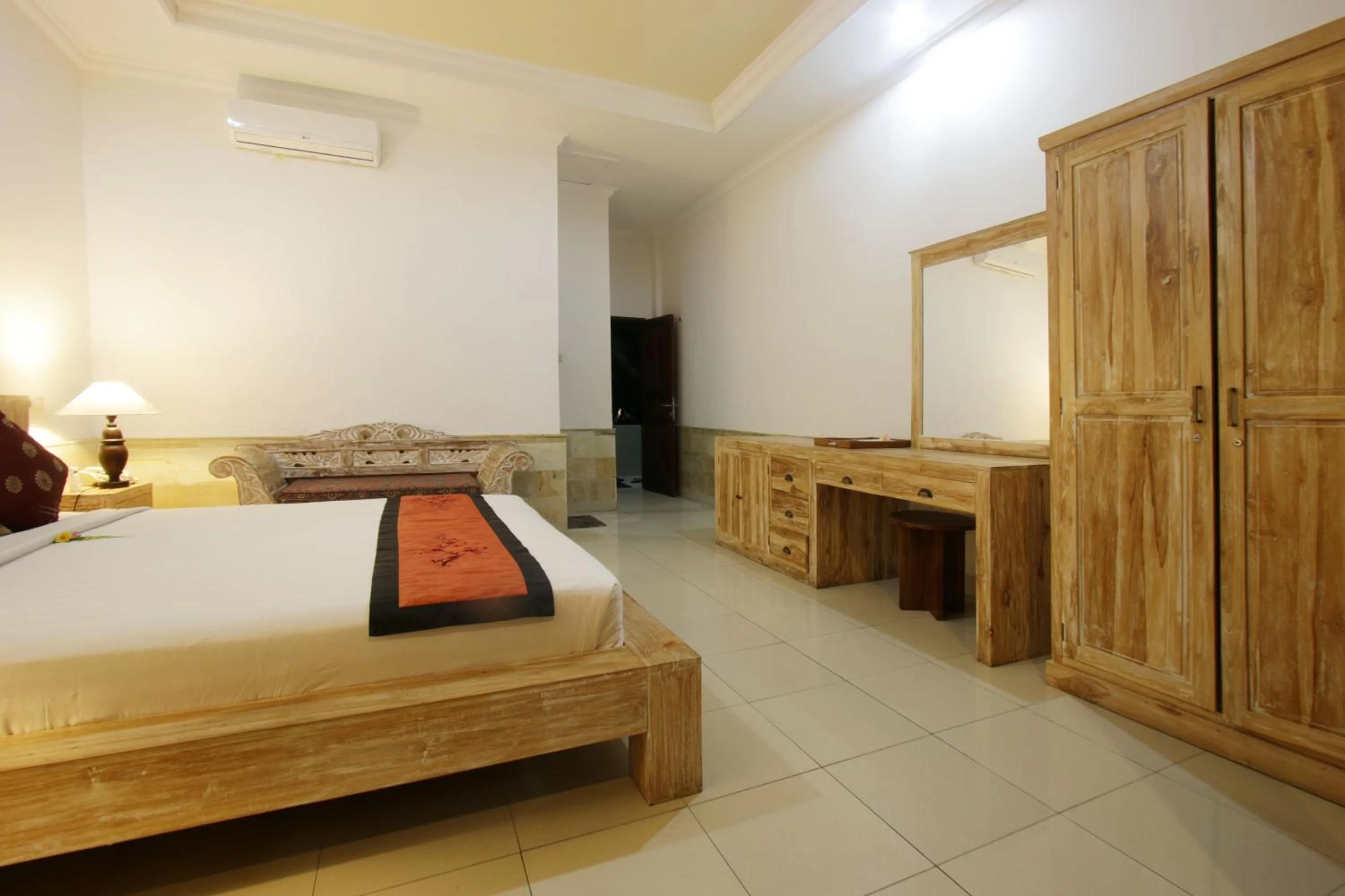 Night, Bed in Alam Terrace Cottages