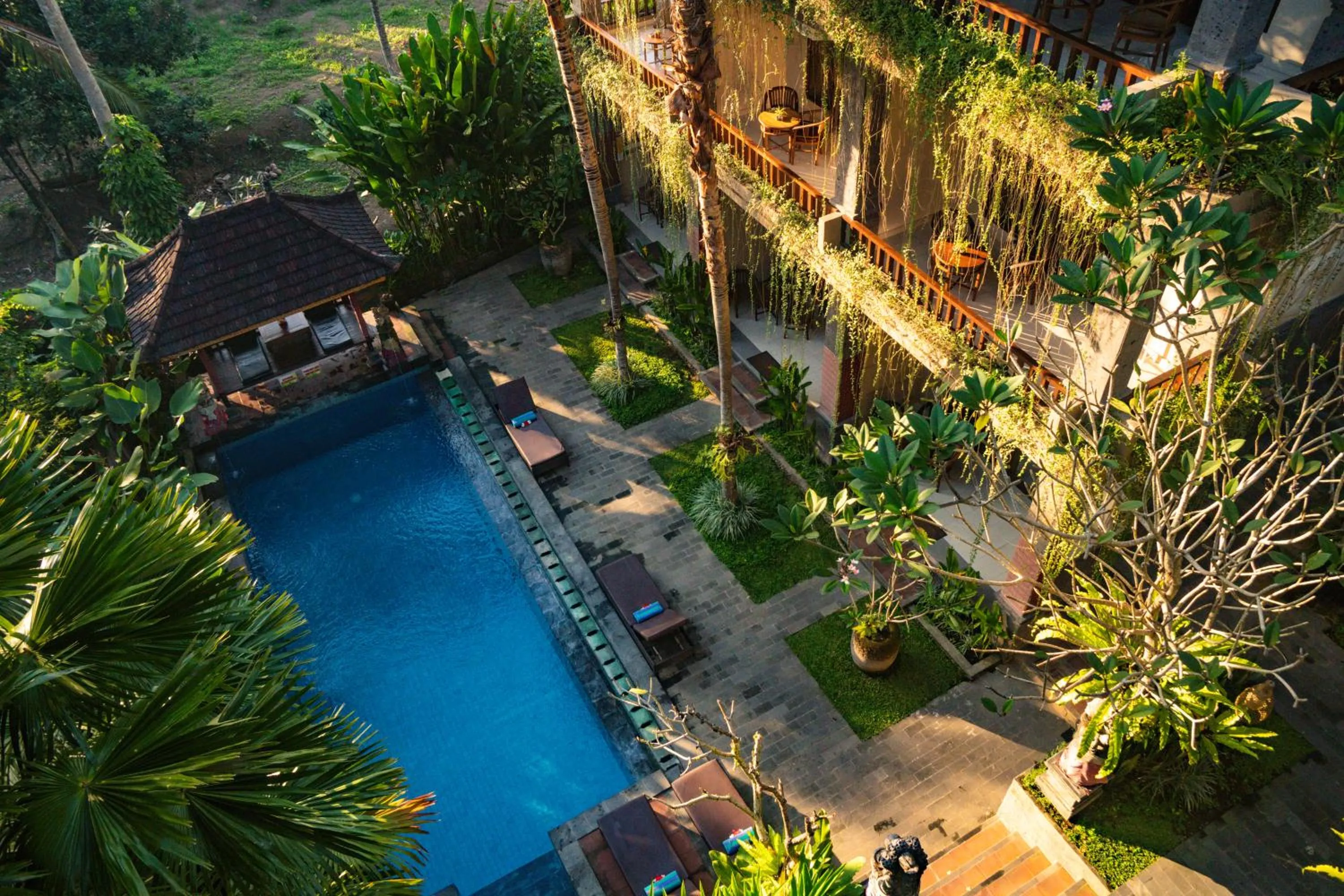 Bird's eye view in Alam Terrace Cottages