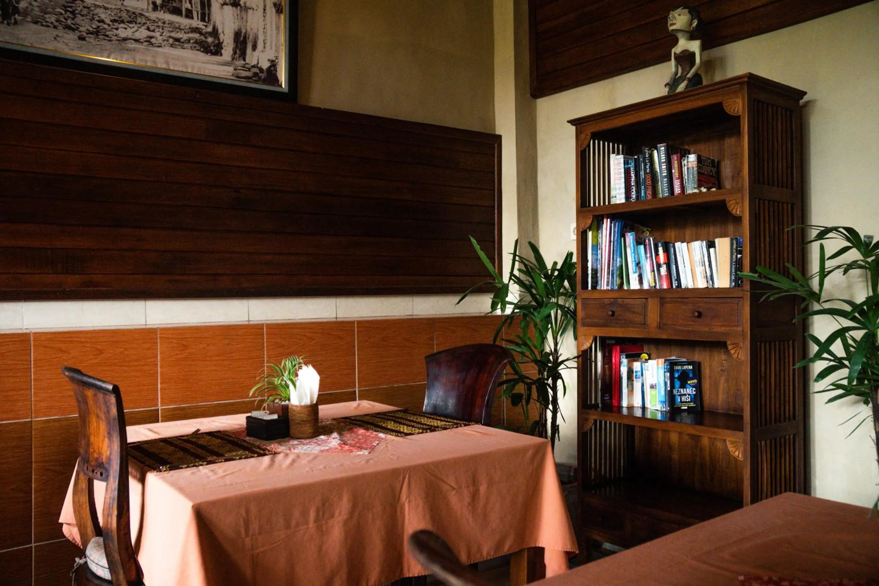 Seating area in Alam Terrace Cottages