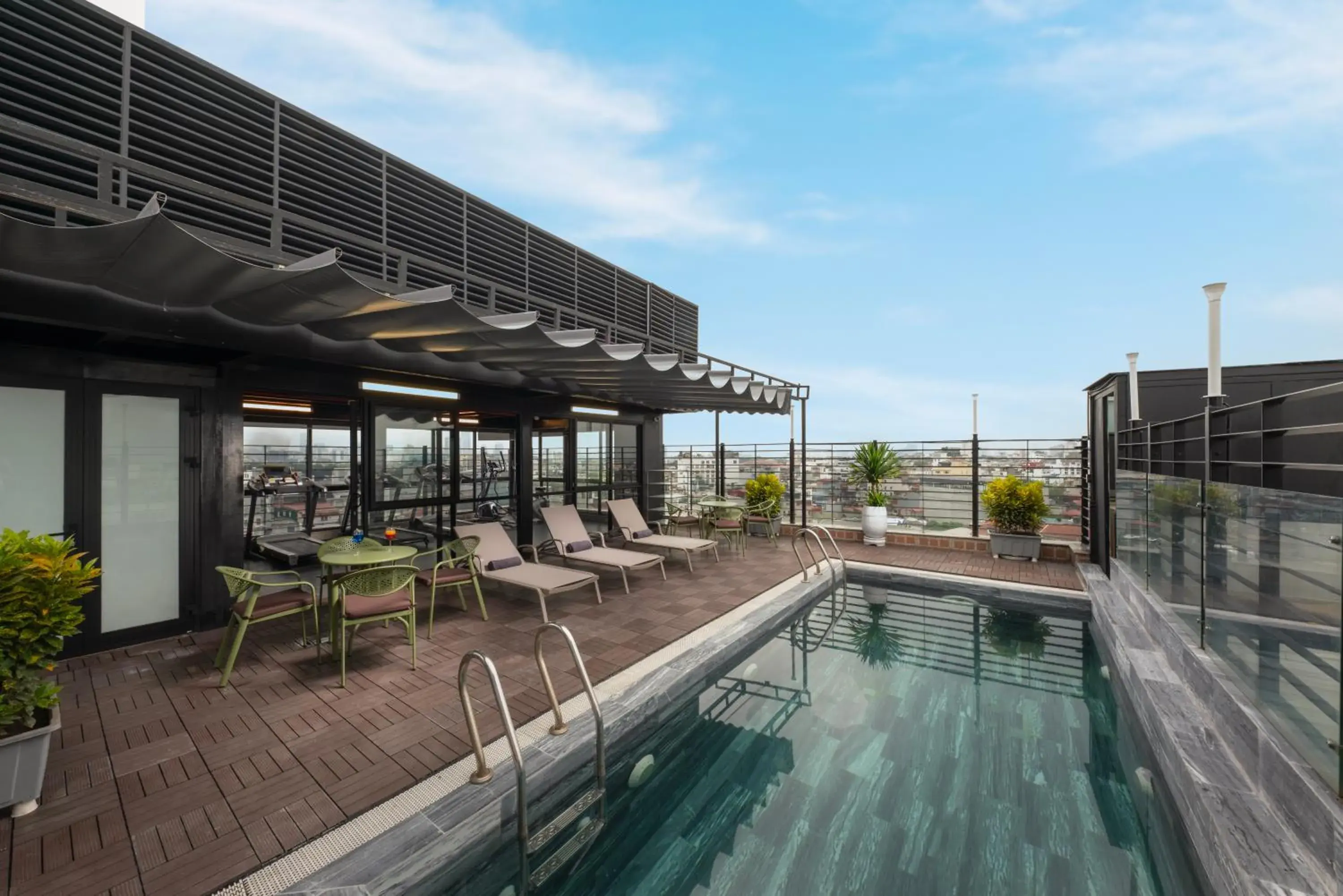 Swimming pool in SQ Hang Gai Hotel & Spa Swimming pool in SQ Hang Gai Hotel & Spa