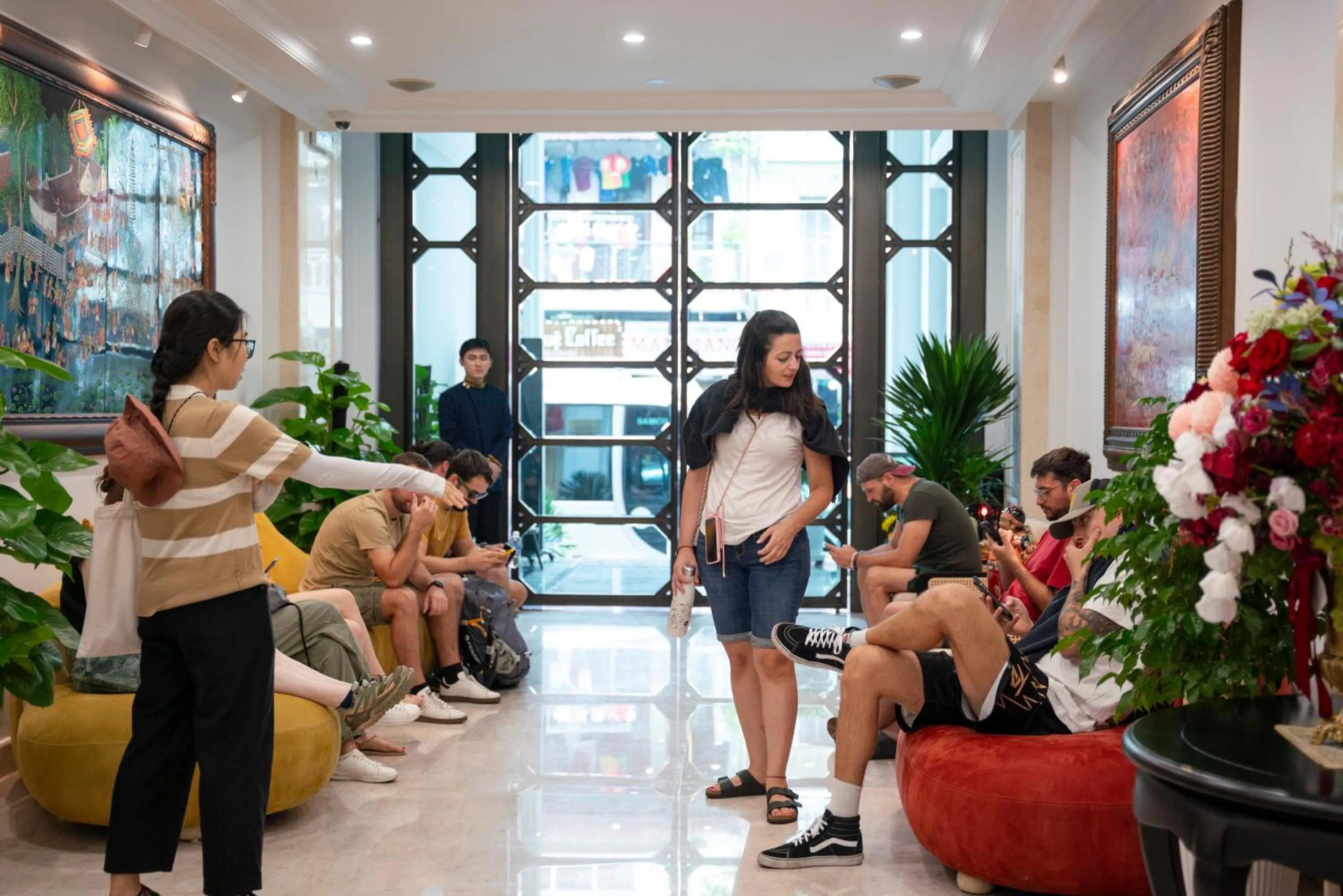 People in SQ Hang Gai Hotel & Spa