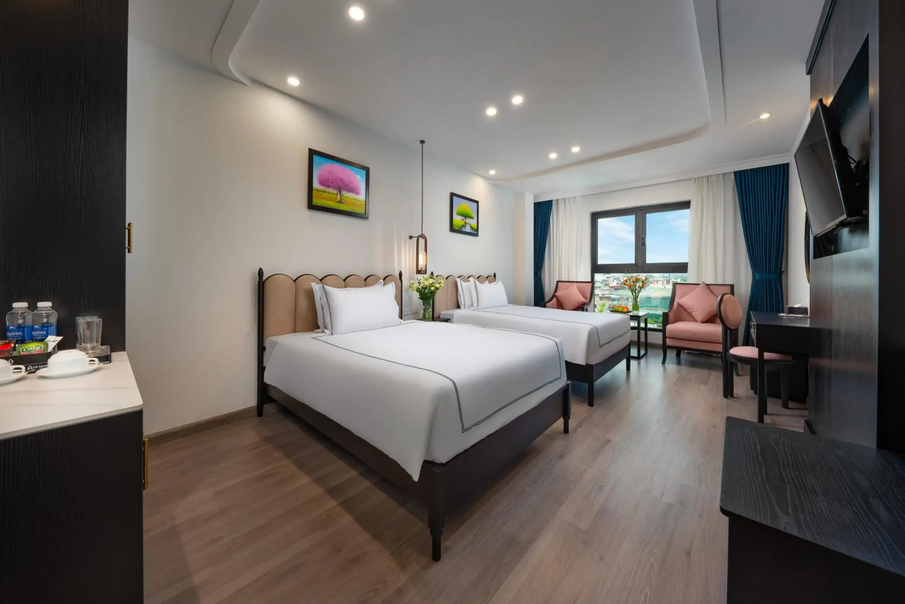 Bed in SQ Hang Gai Hotel & Spa Bed in SQ Hang Gai Hotel & Spa
