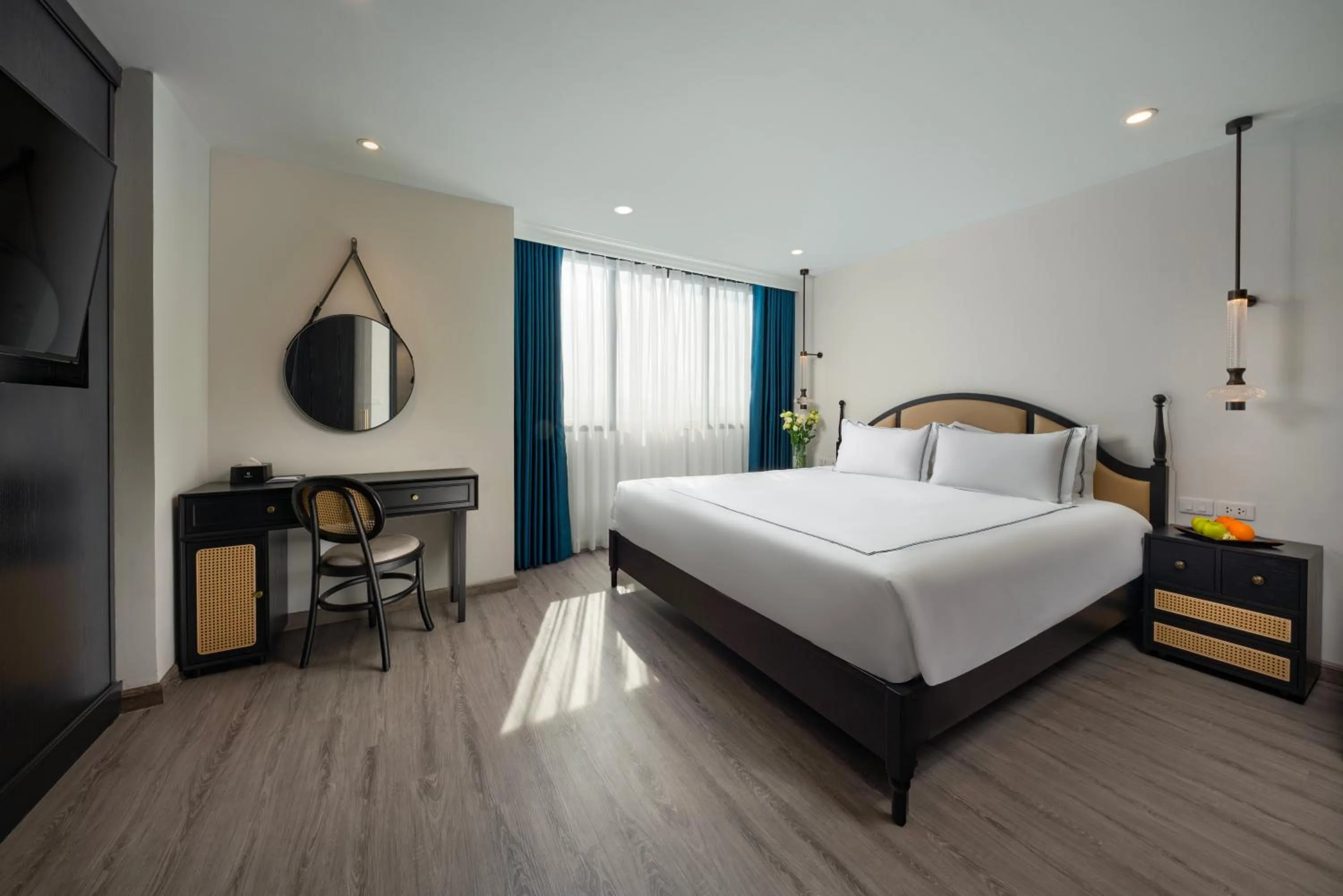 Bed in SQ Hang Gai Hotel & Spa