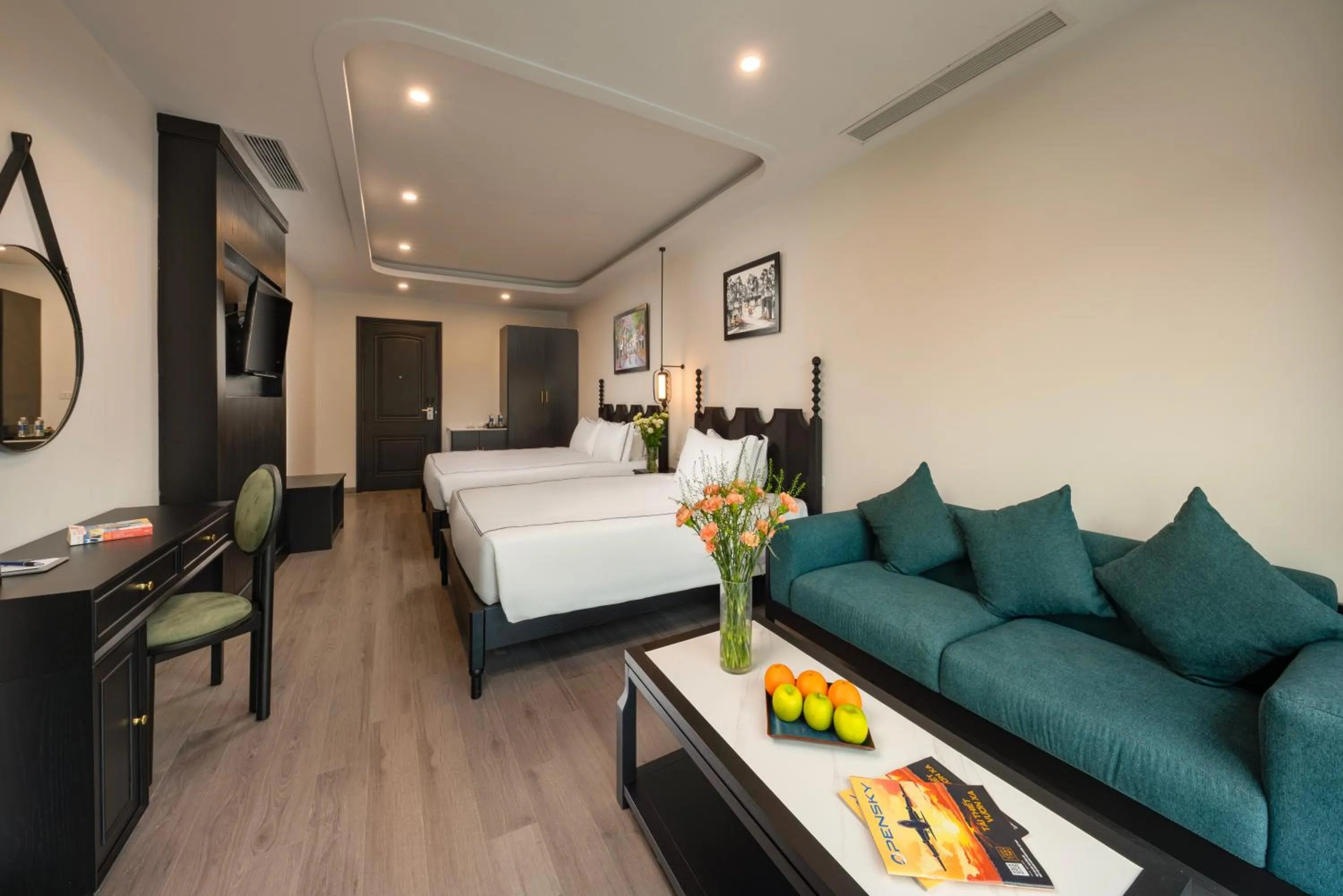 Bed in SQ Hang Gai Hotel & Spa