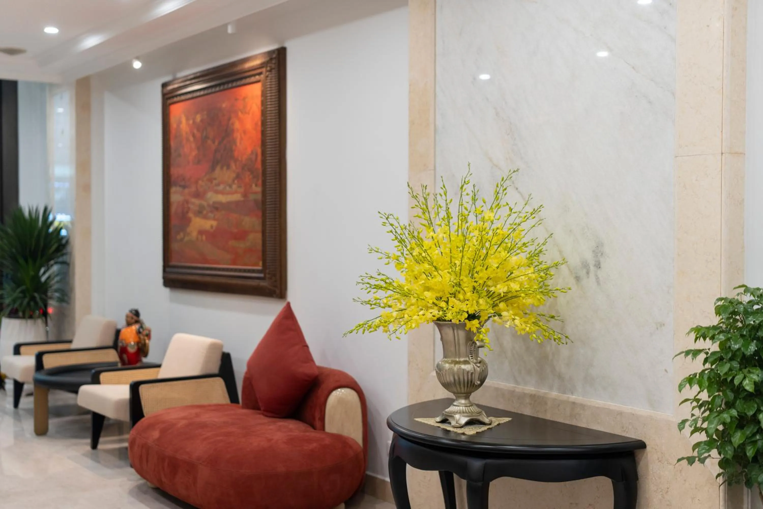Lobby or reception in SQ Hang Gai Hotel & Spa