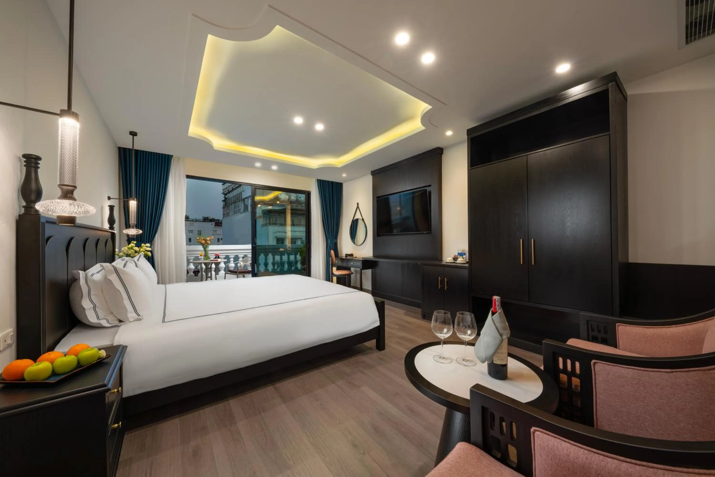 Bed in SQ Hang Gai Hotel & Spa