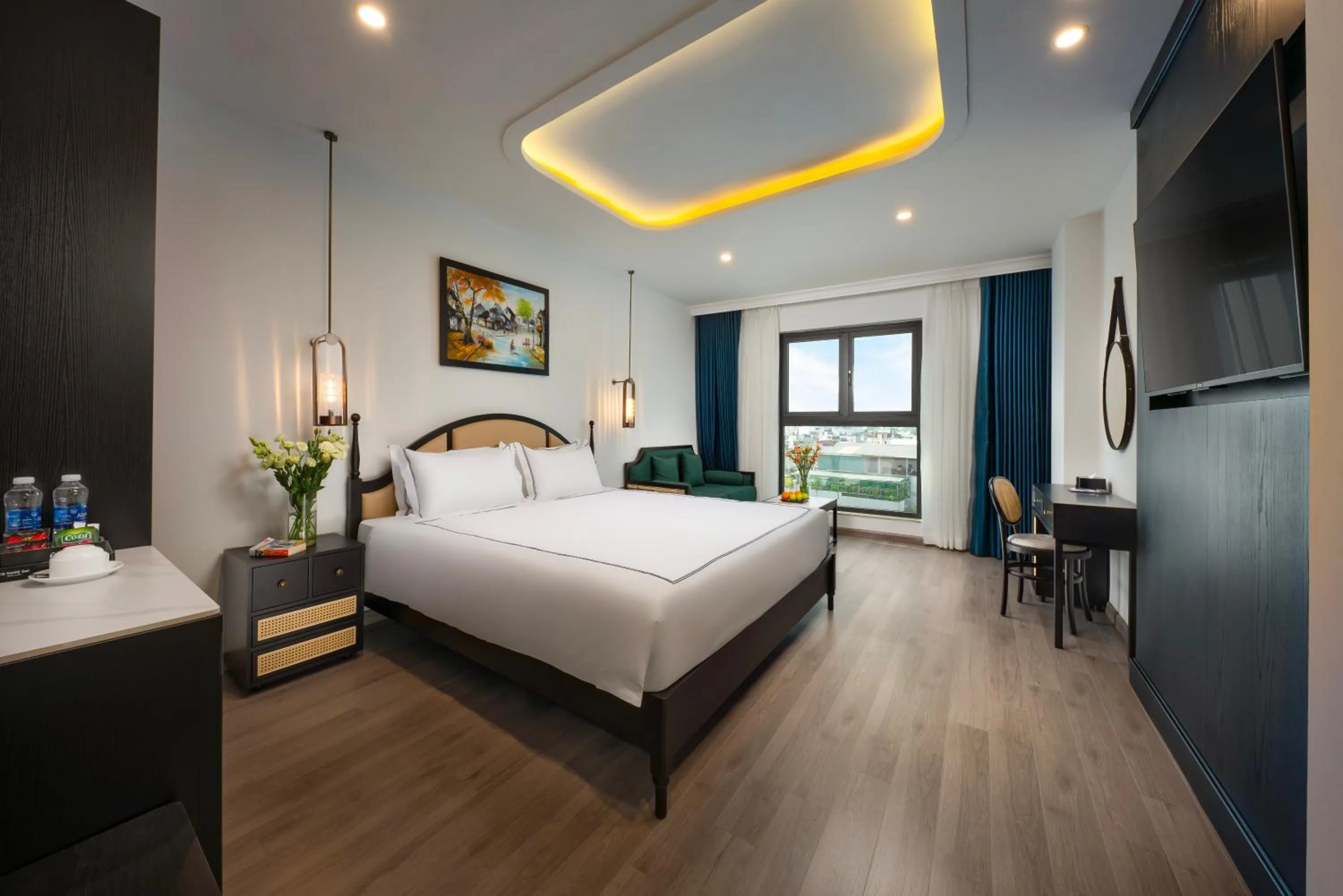 Bed in SQ Hang Gai Hotel & Spa