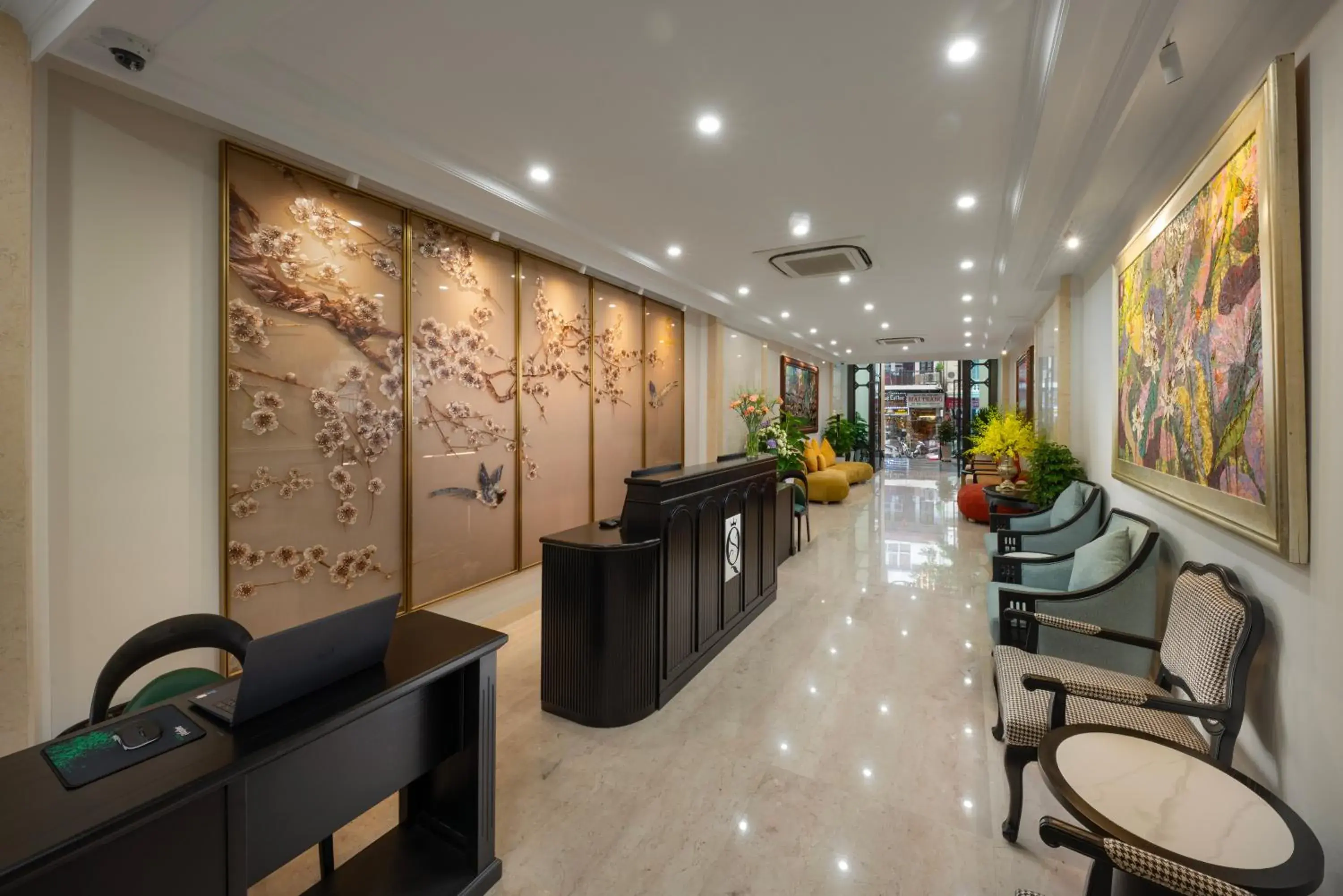 Lobby or reception in SQ Hang Gai Hotel & Spa Lobby or reception in SQ Hang Gai Hotel & Spa
