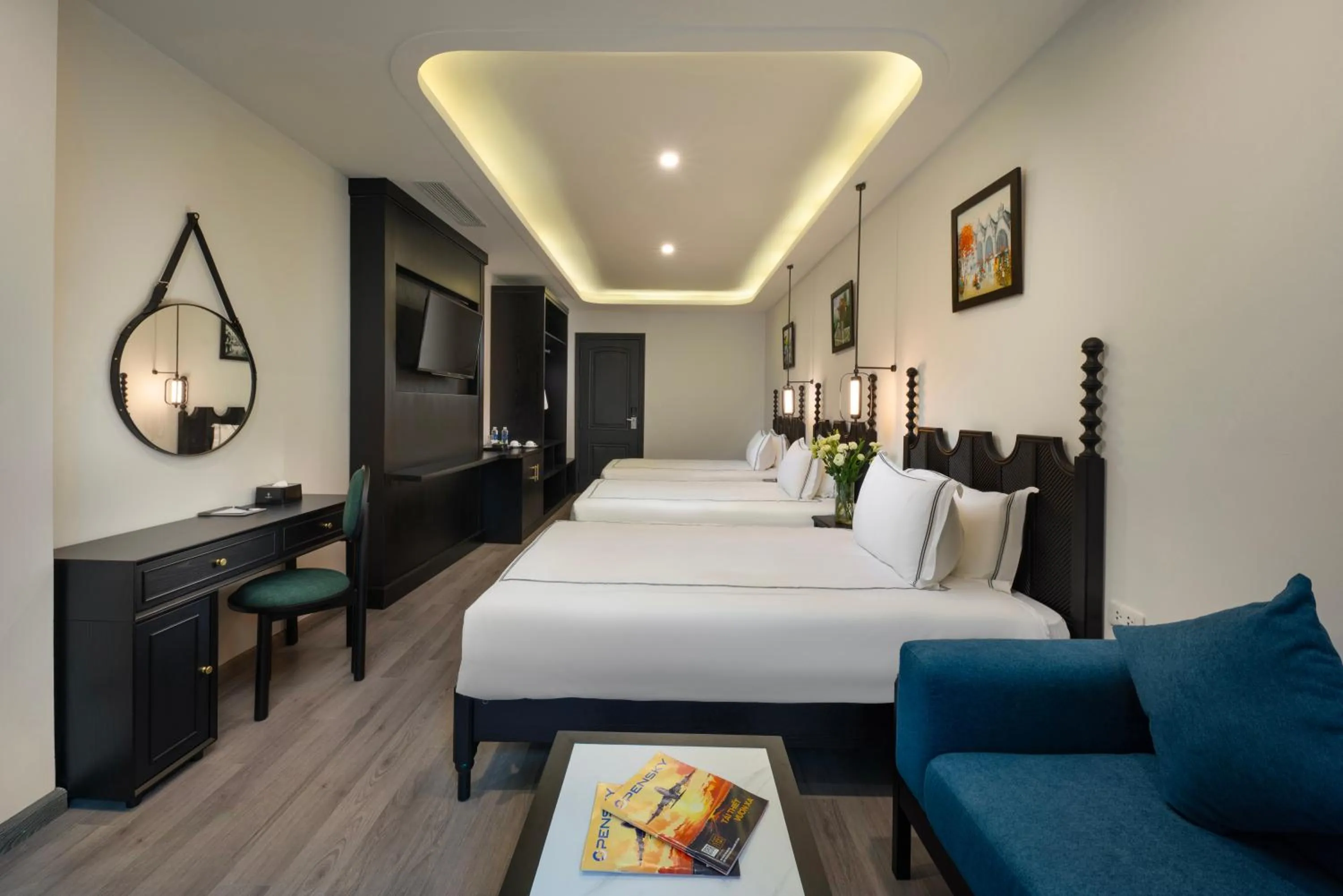 Bed in SQ Hang Gai Hotel & Spa