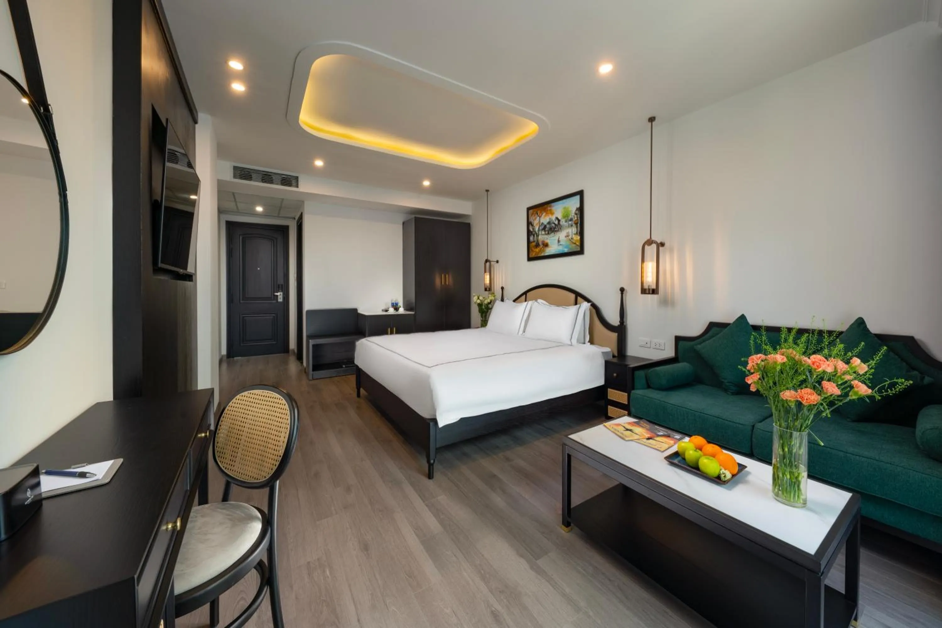 Bed in SQ Hang Gai Hotel & Spa