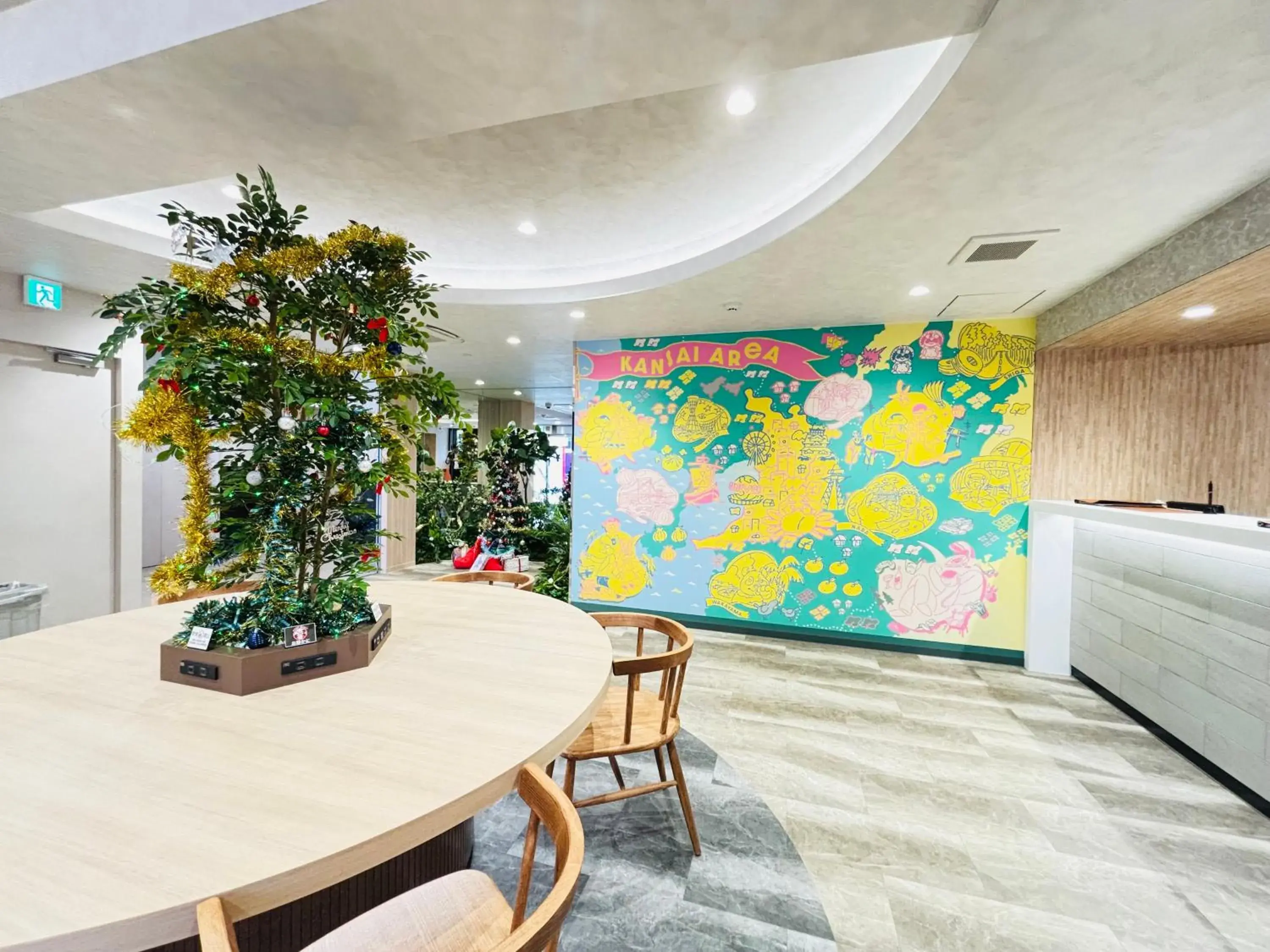 Lobby or reception in Hotel Shin-Imamiya Lobby or reception in Hotel Shin-Imamiya