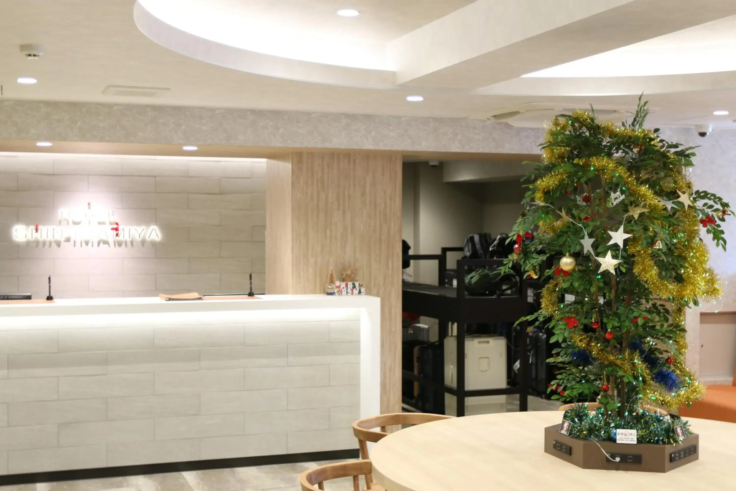Lobby or reception in Hotel Shin-Imamiya Lobby or reception in Hotel Shin-Imamiya