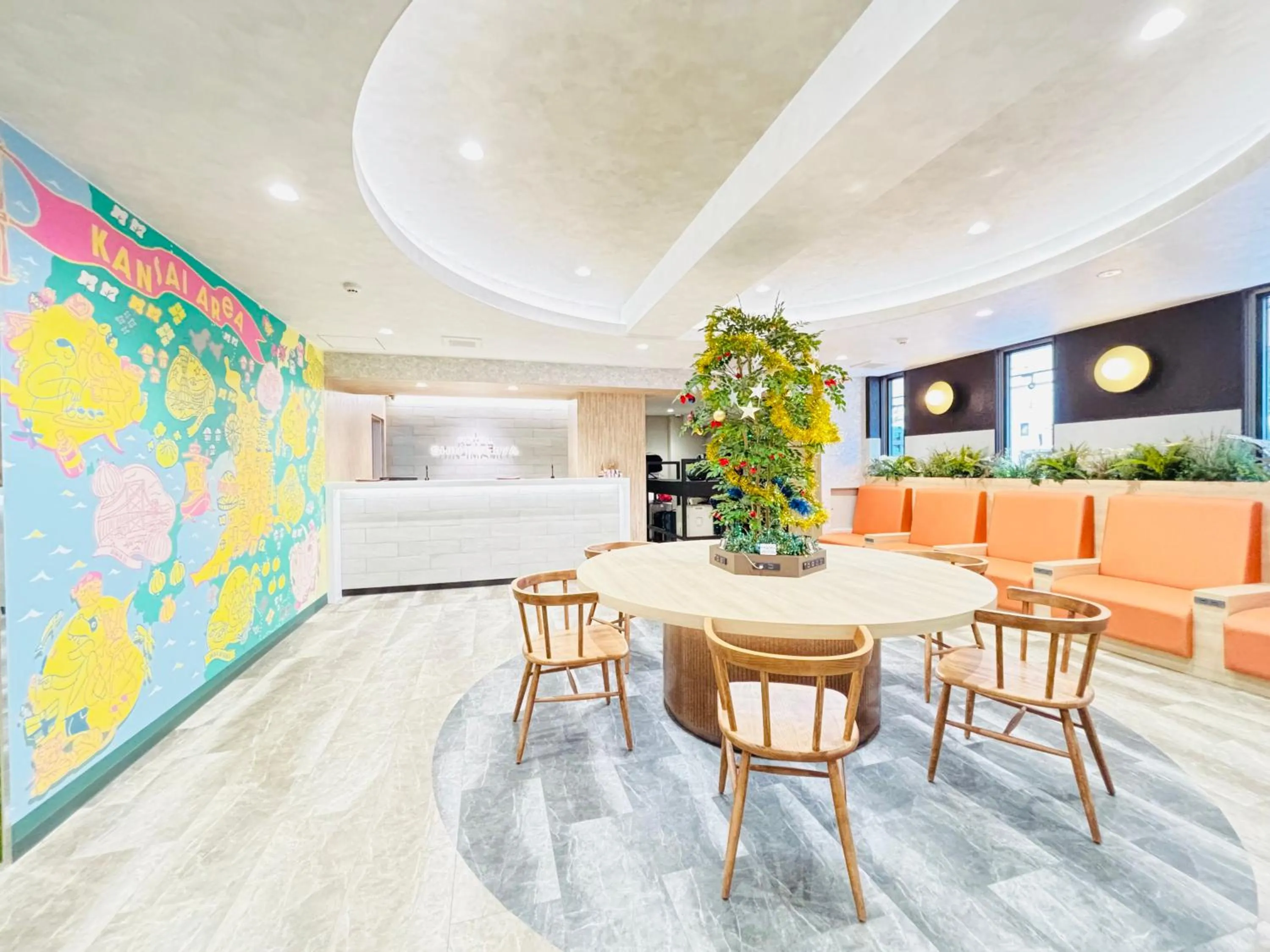 Lobby or reception in Hotel Shin-Imamiya