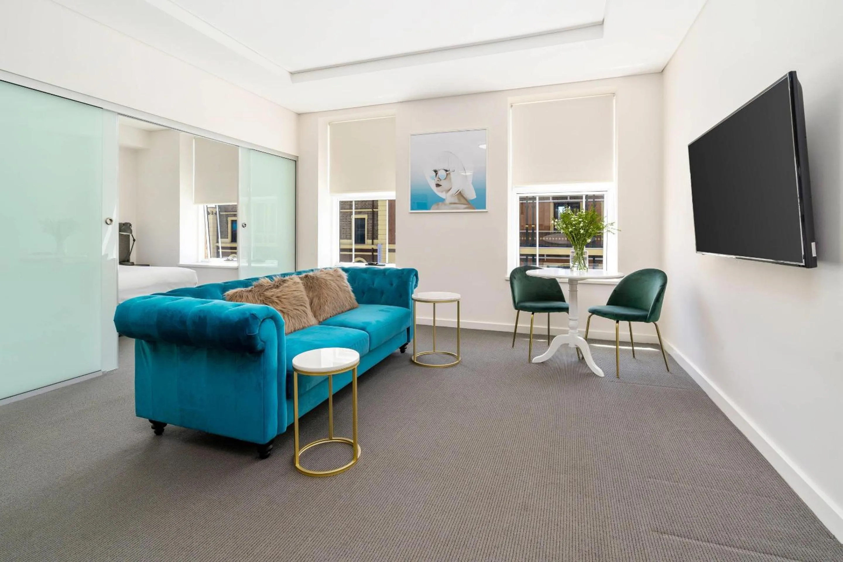 Bedroom in Terminus Apartment Hotel, an Ascend Collection Hotel