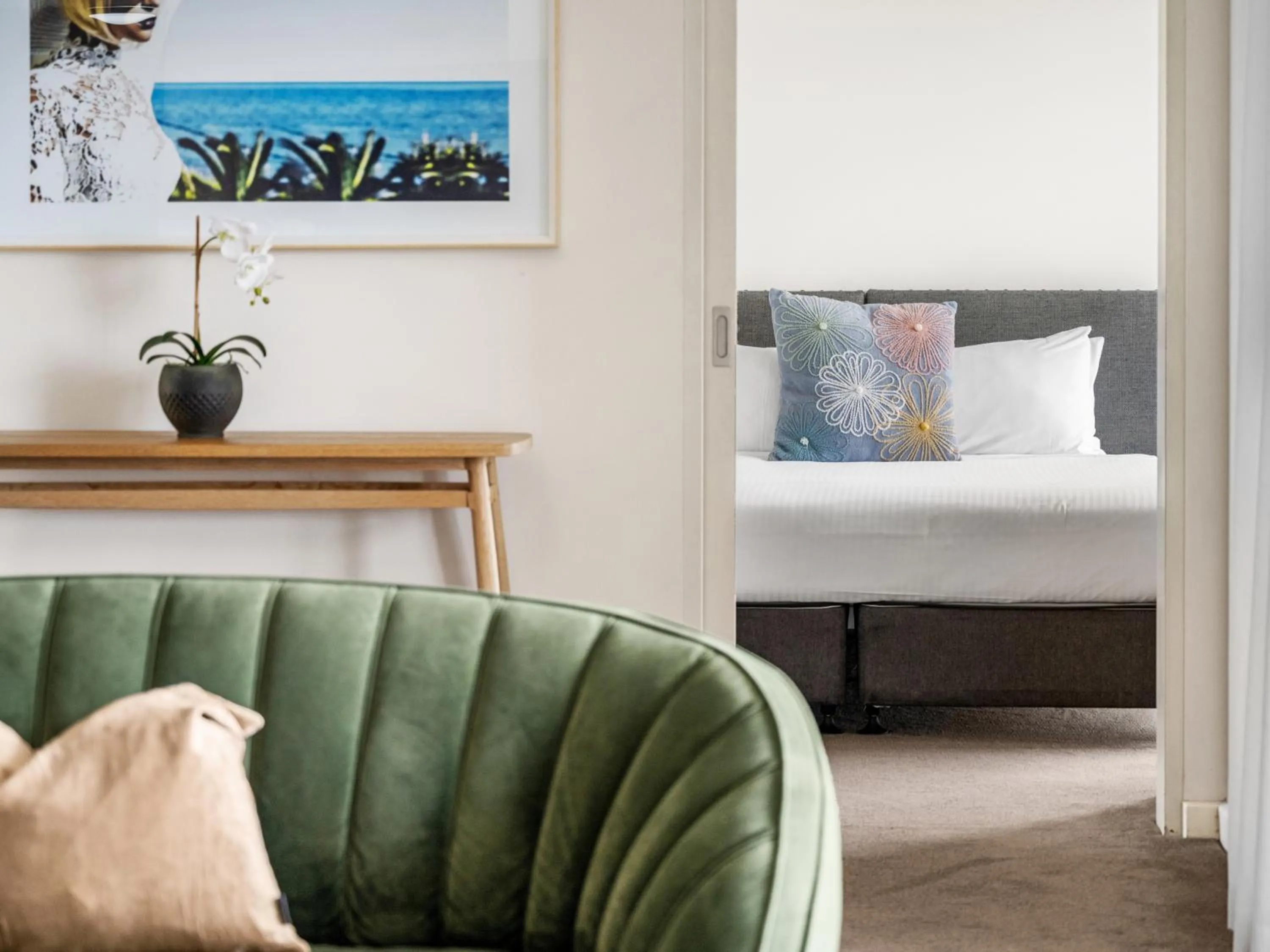 Living room, Bed in Terminus Apartment Hotel, an Ascend Collection Hotel