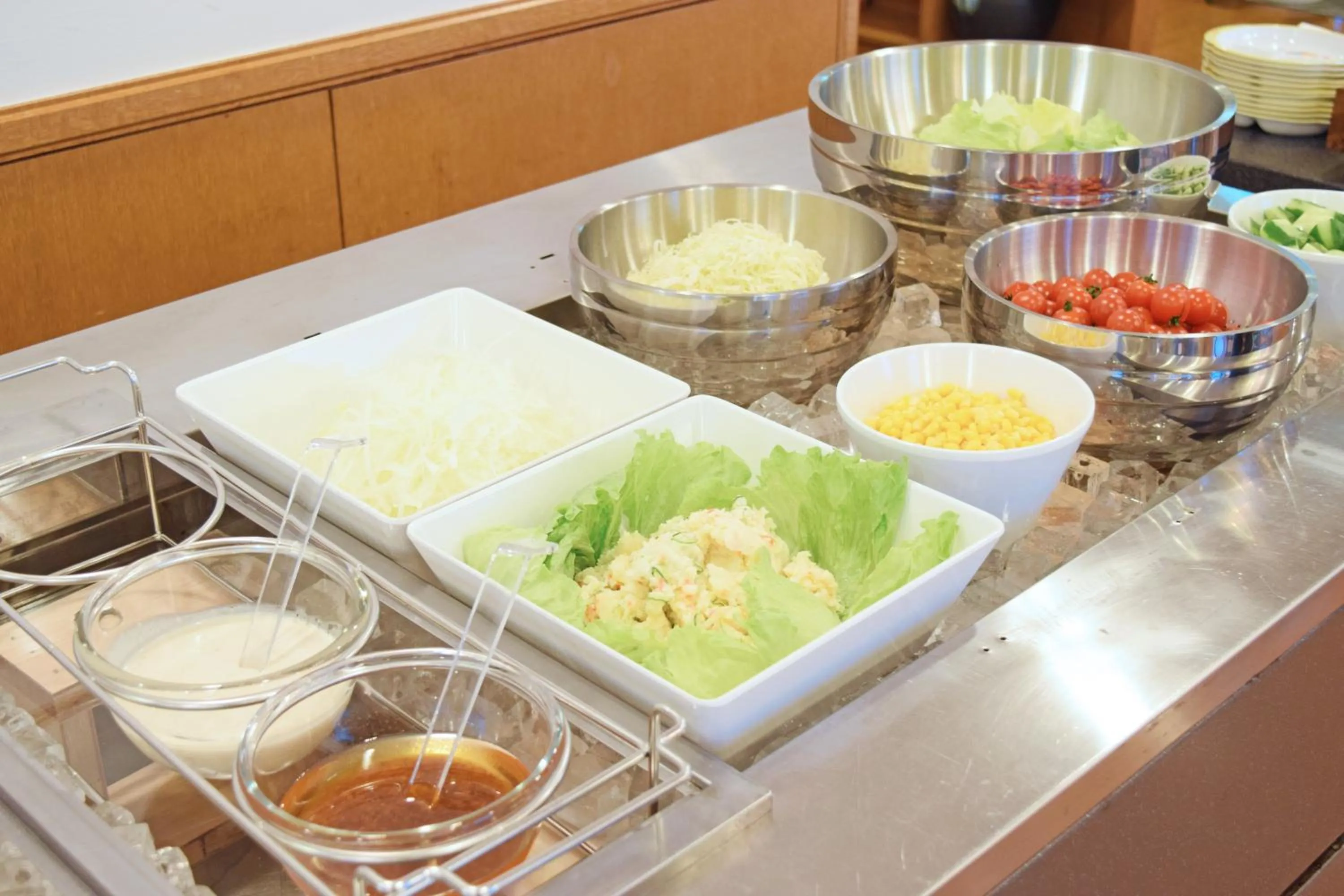 Buffet breakfast in Niseko Park Hotel