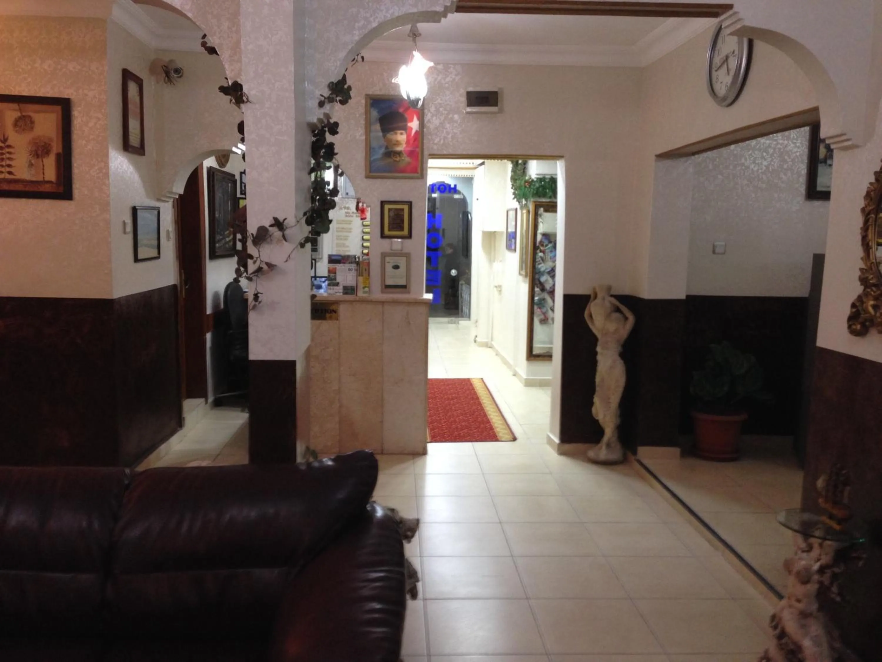 Lobby or reception in Hotel Ekol