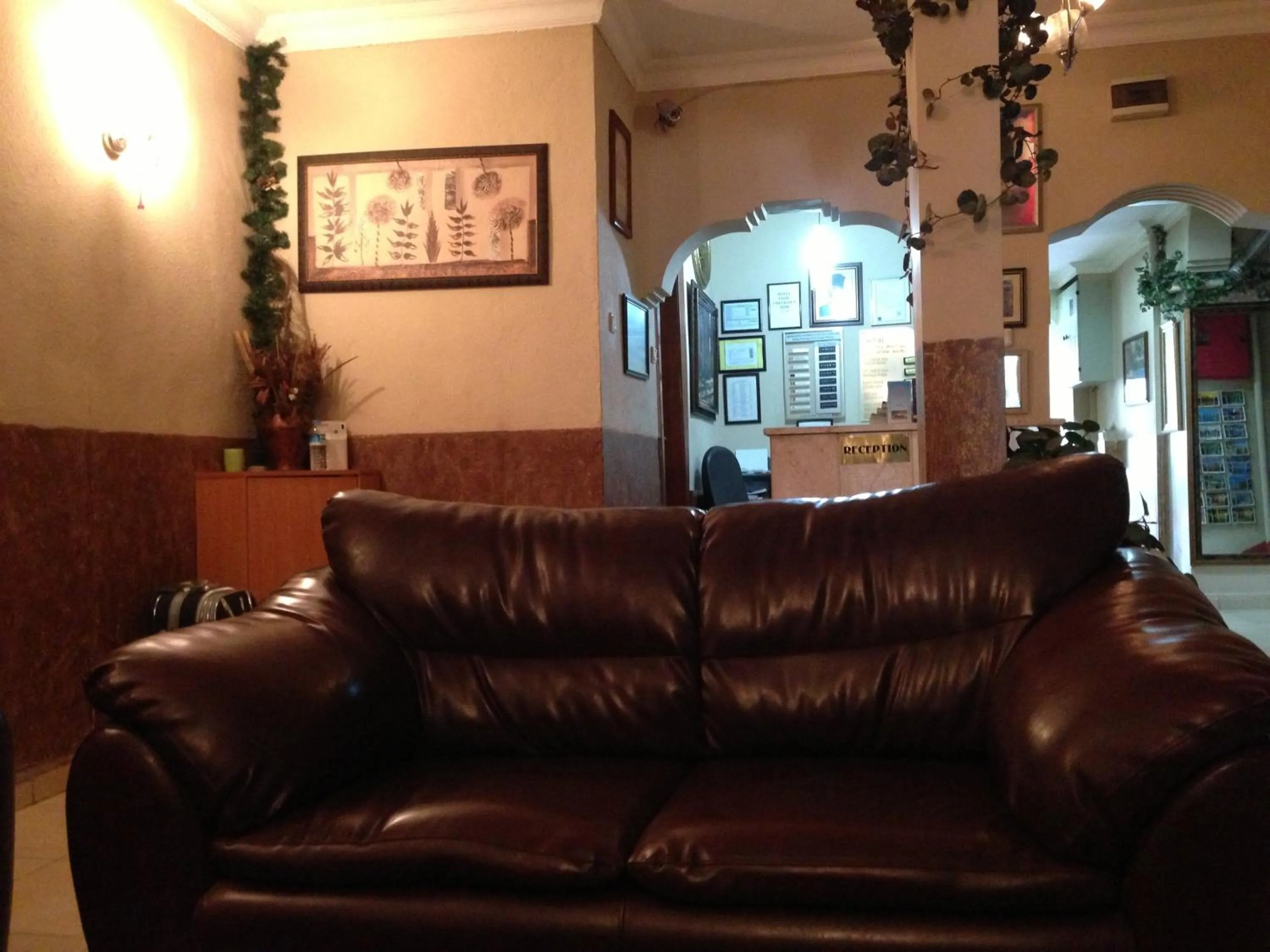 Lobby or reception in Hotel Ekol