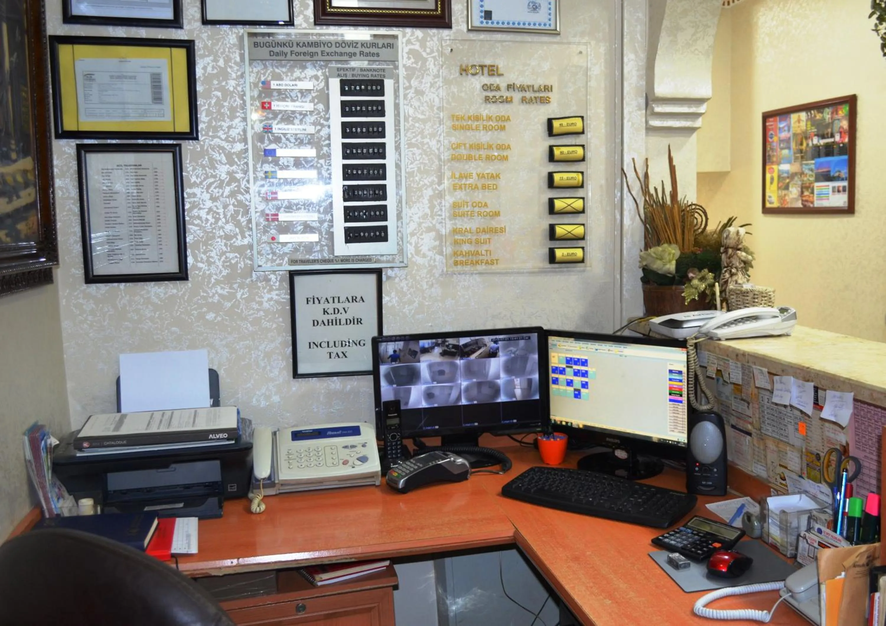 Lobby or reception in Hotel Ekol