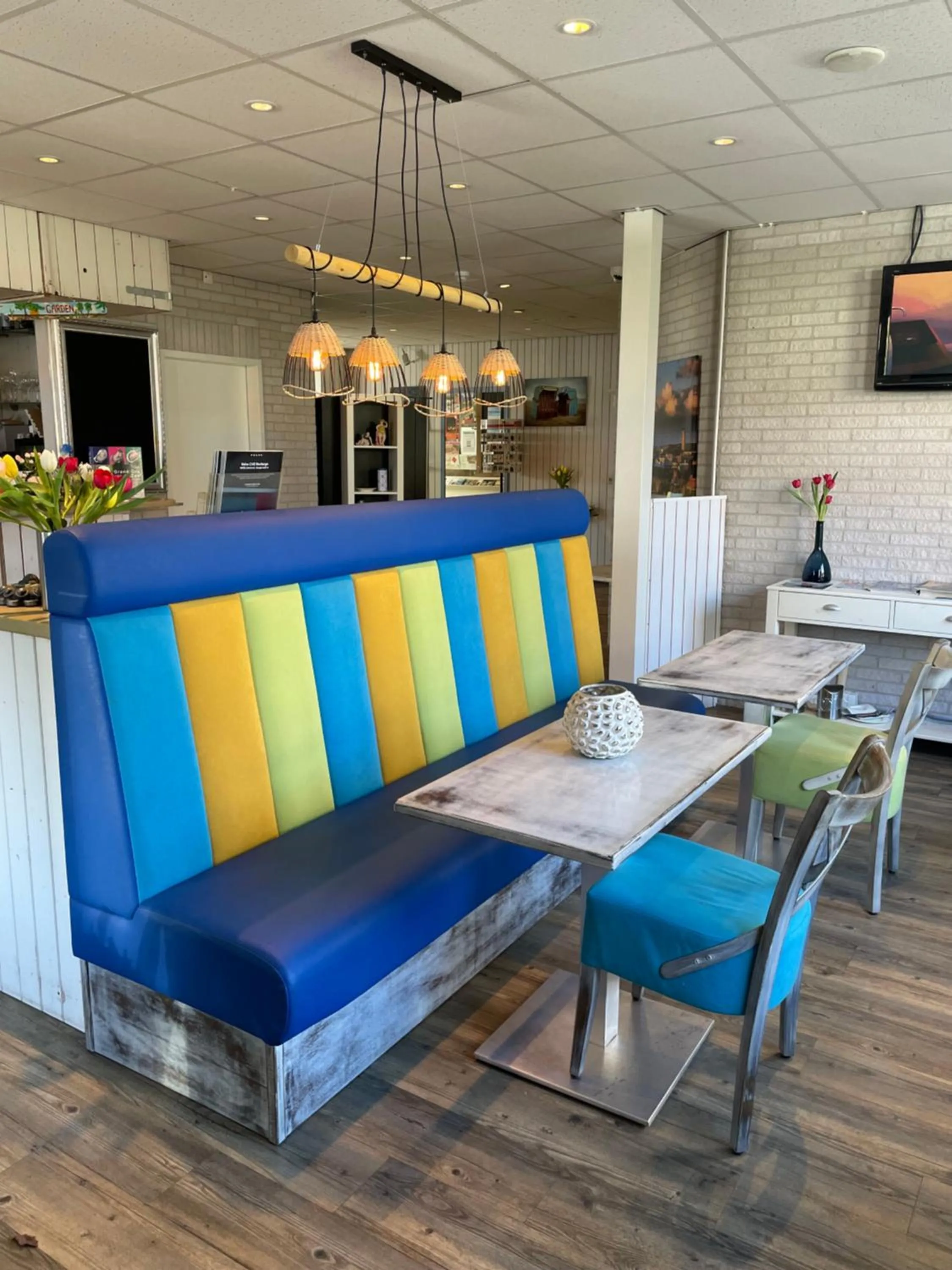 Lobby or reception in Hotel Kijkduin